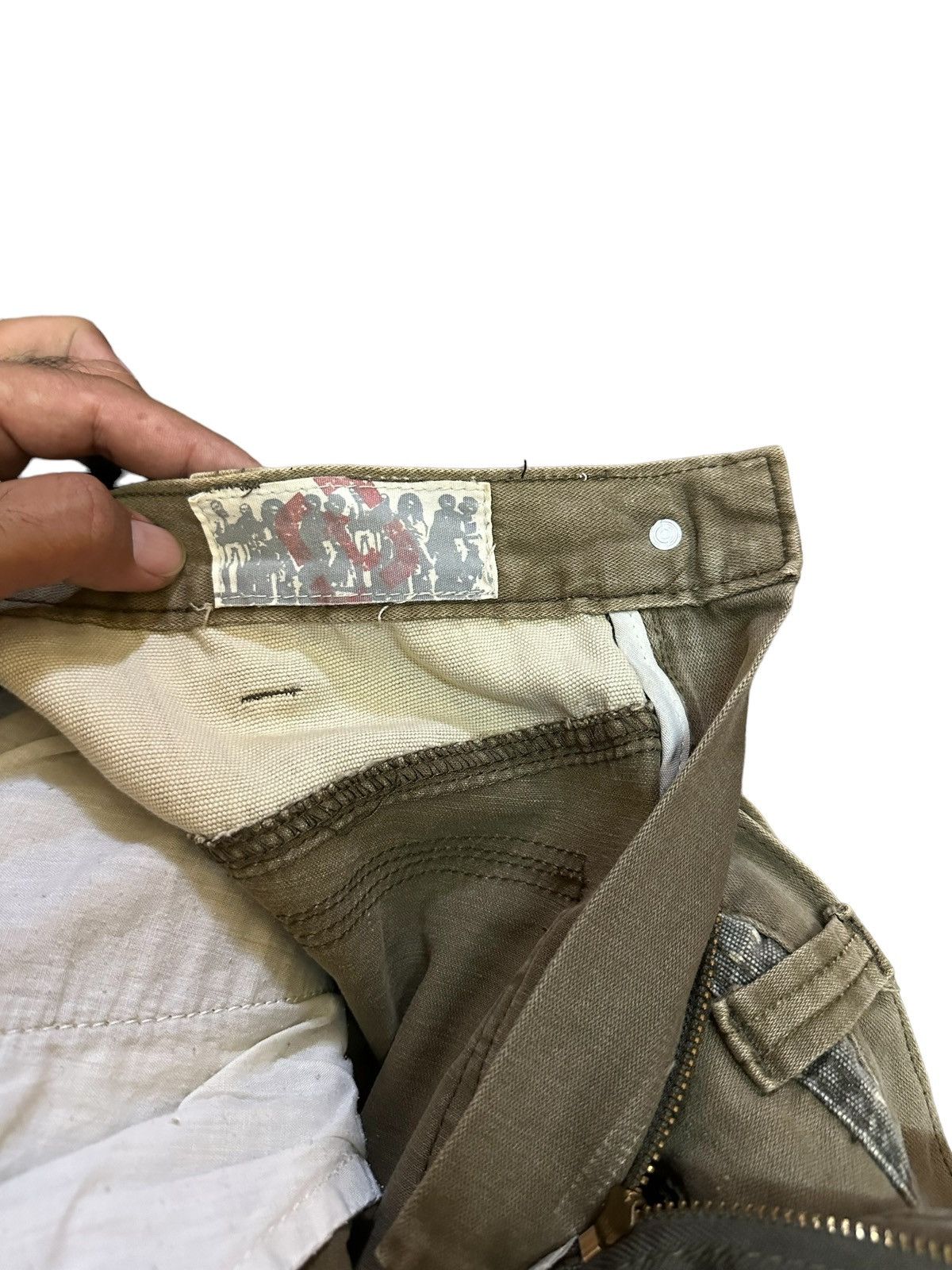 Japanese Brand vintage cargo pants japanese brand 2 way pants Size US 34 / EU 50 - 12 Thumbnail