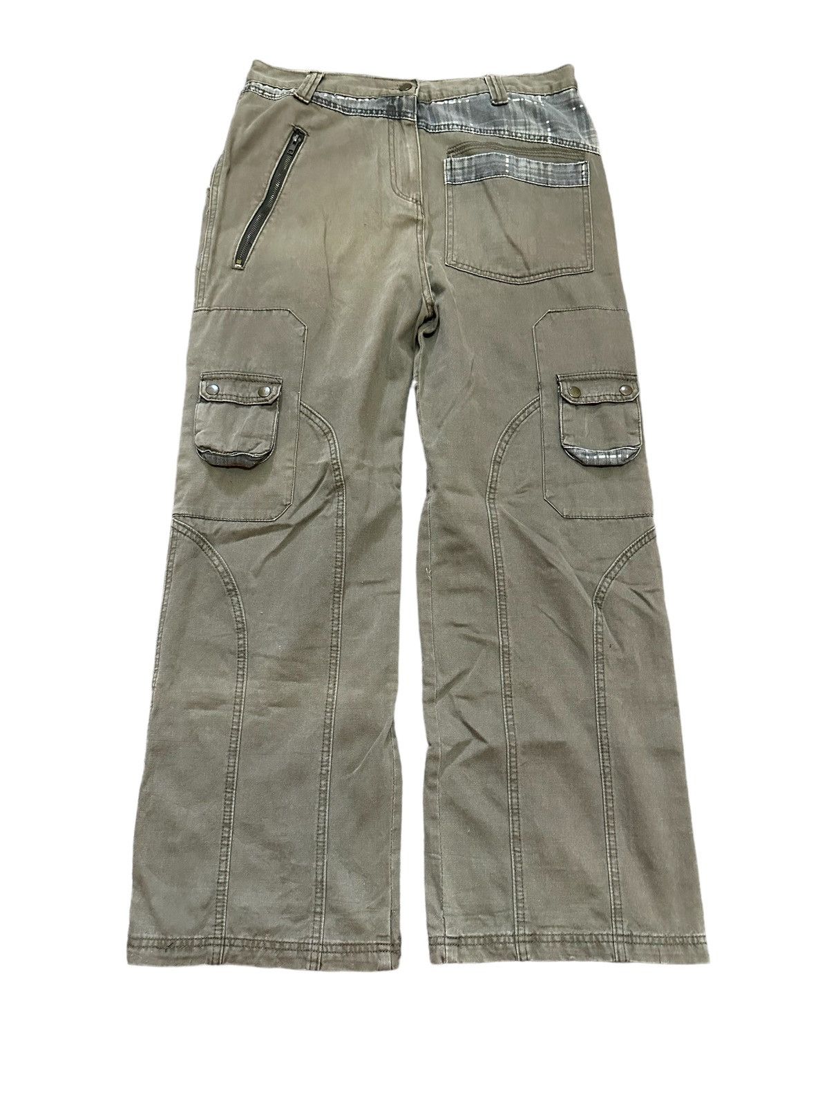 Japanese Brand vintage cargo pants japanese brand 2 way pants Size US 34 / EU 50 - 2 Thumbnail