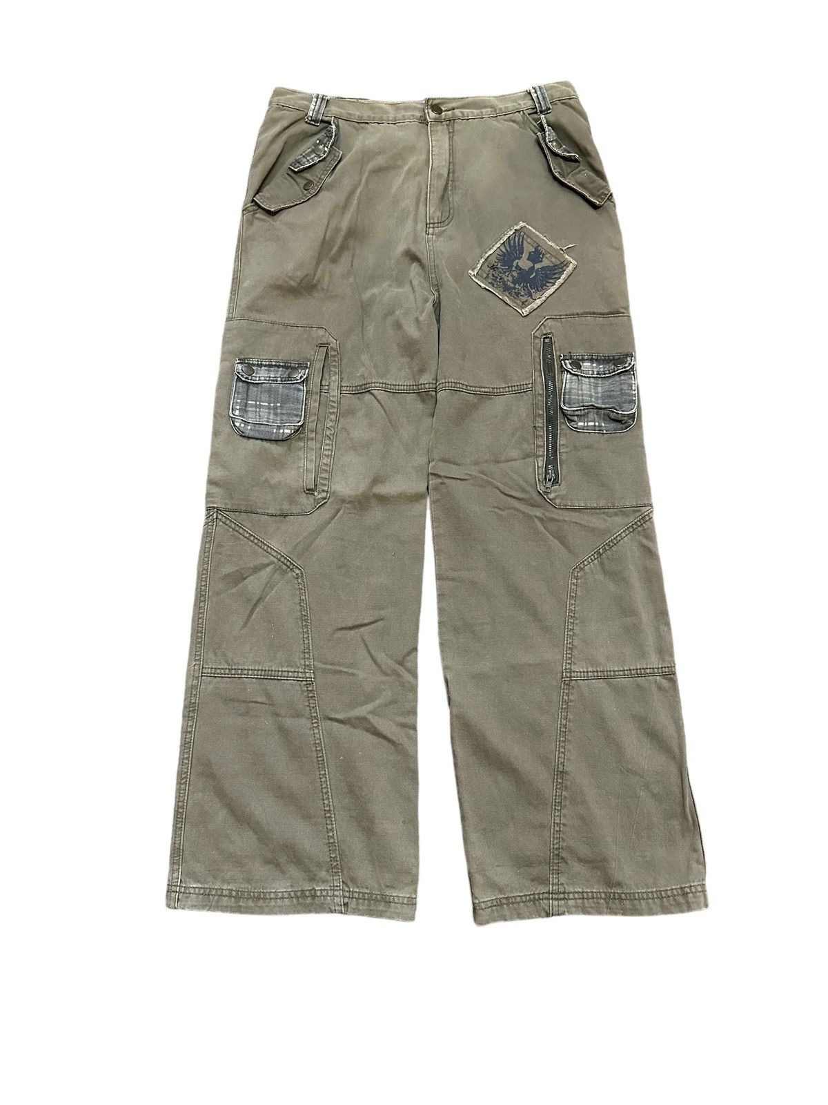 Japanese Brand vintage cargo pants japanese brand 2 way pants Size US 34 / EU 50 - 7 Thumbnail