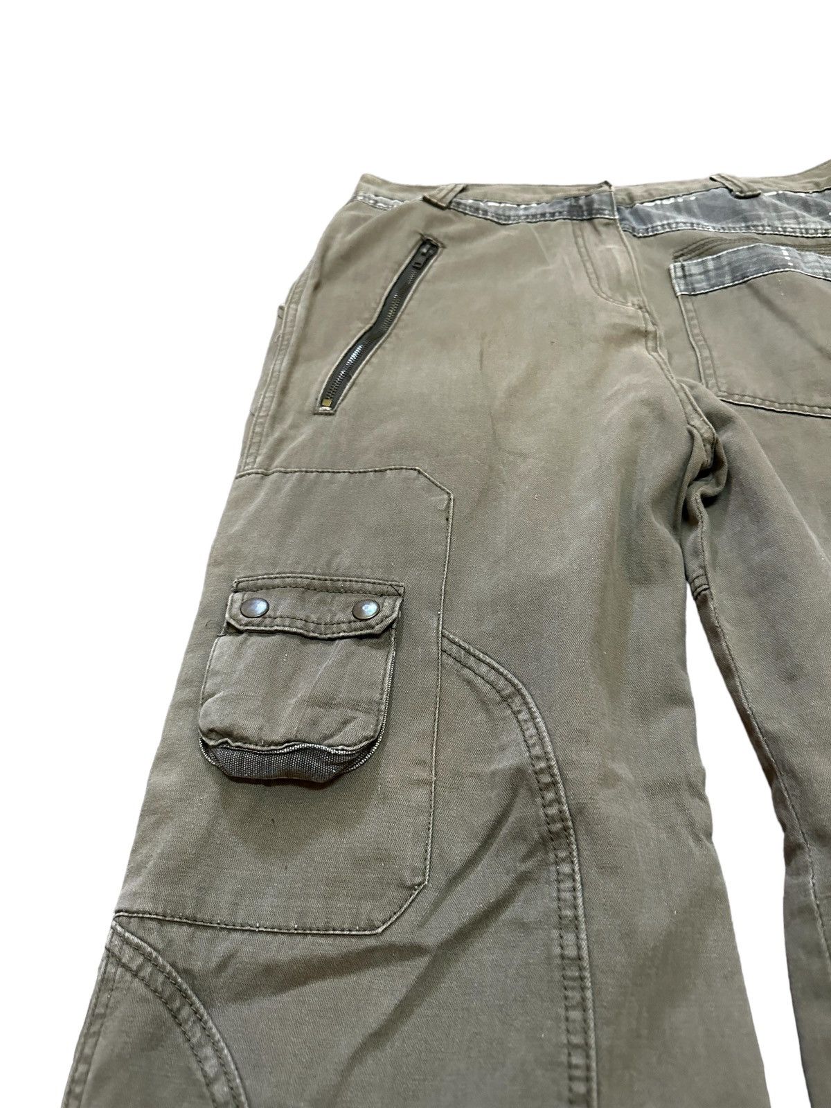Japanese Brand vintage cargo pants japanese brand 2 way pants Size US 34 / EU 50 - 4 Thumbnail