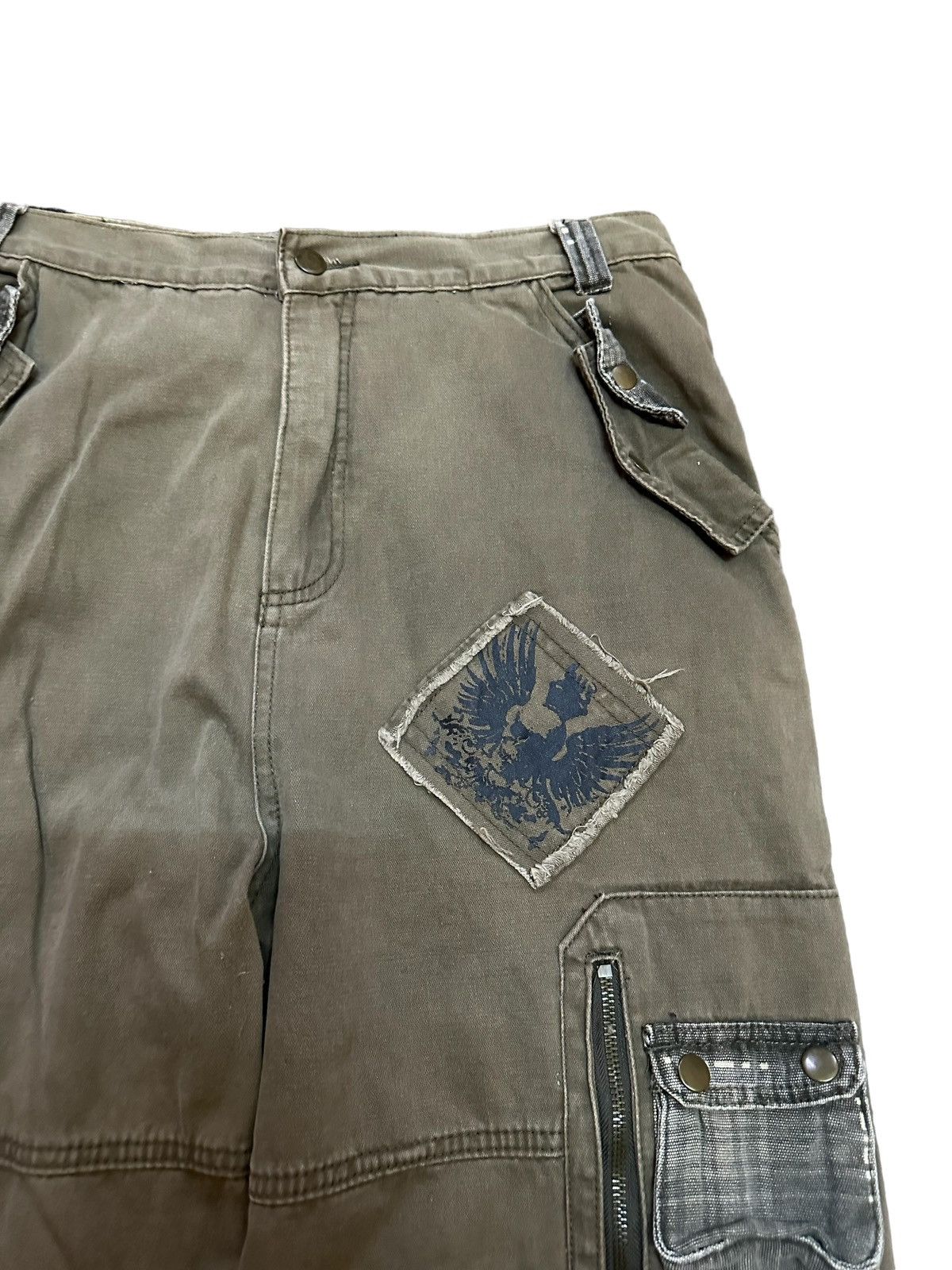 Japanese Brand vintage cargo pants japanese brand 2 way pants Size US 34 / EU 50 - 11 Thumbnail