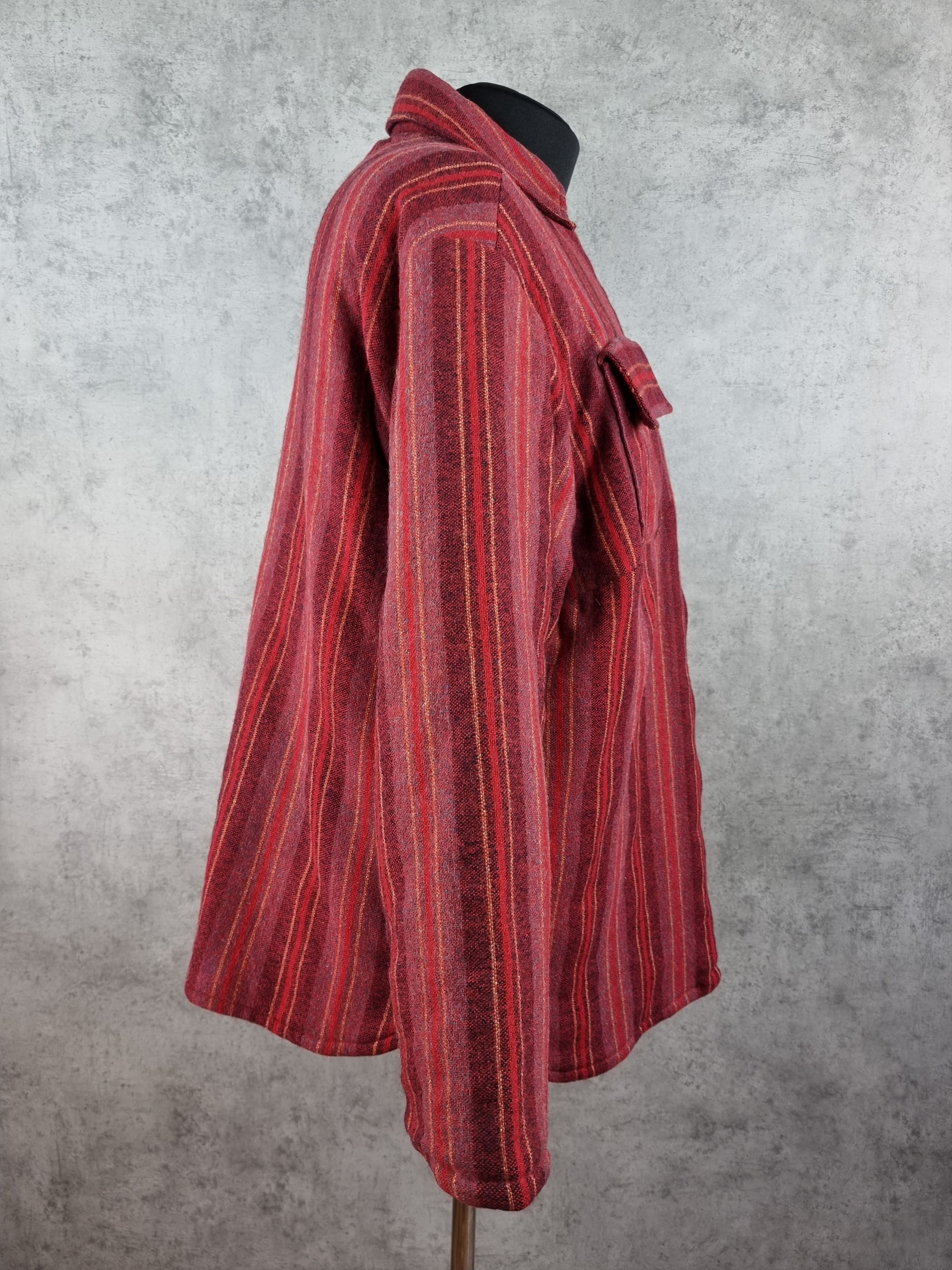 Native 70s Rare Quilted Native Light Wool Jacket Pendelton Style Size US XL / EU 56 / 4 - 8 Thumbnail