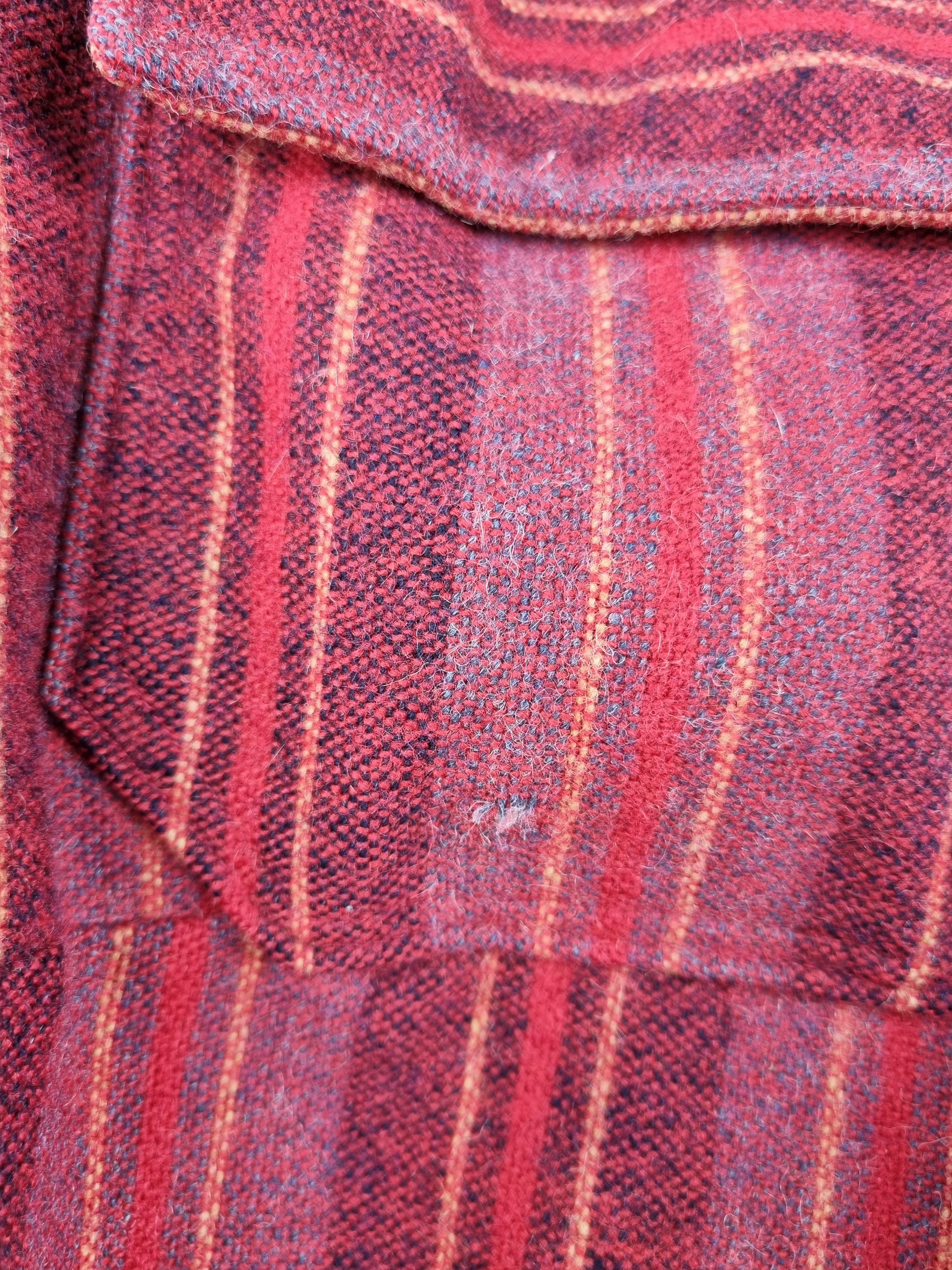 Native 70s Rare Quilted Native Light Wool Jacket Pendelton Style Size US XL / EU 56 / 4 - 13 Thumbnail
