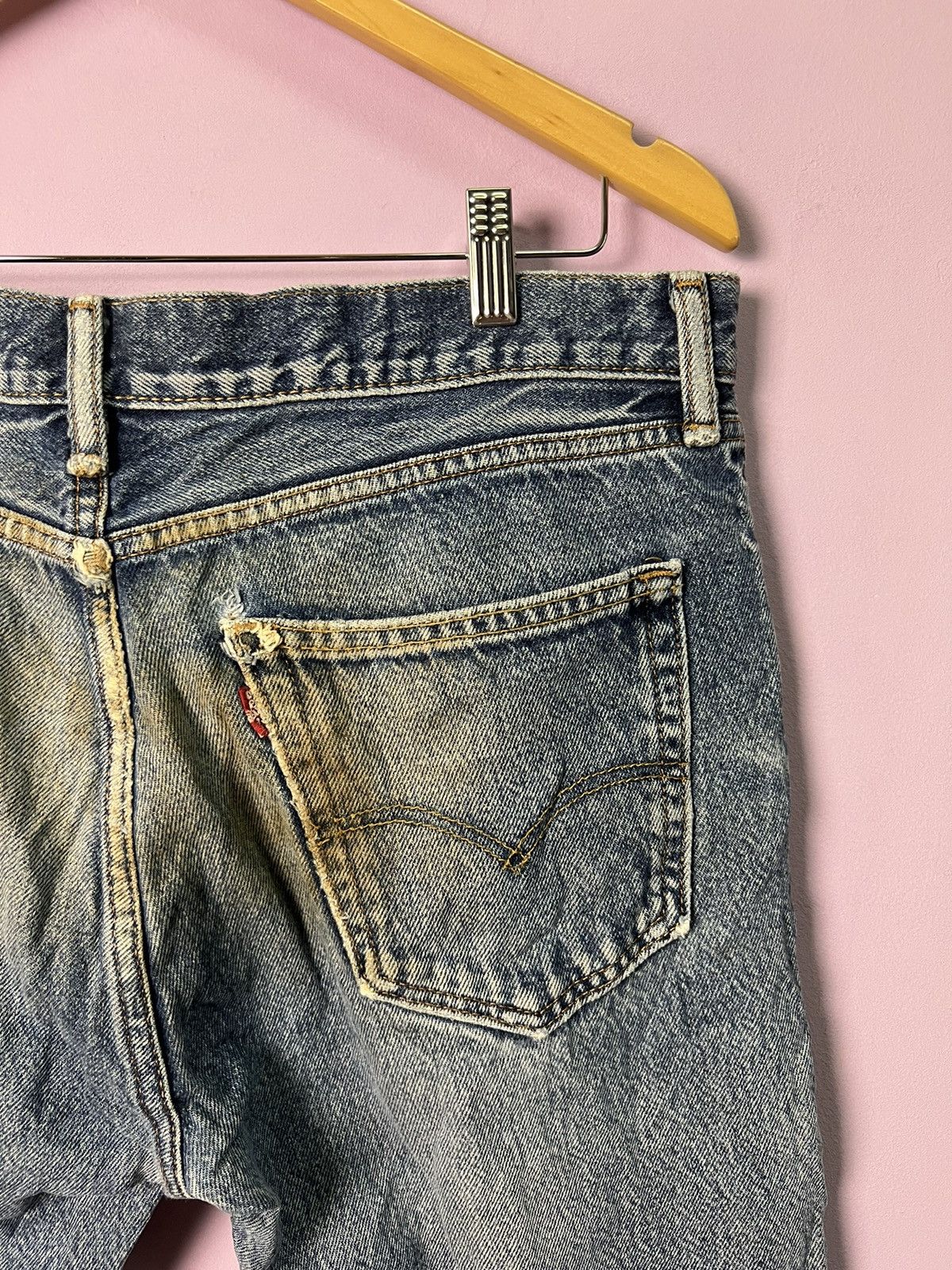 Levi's 🔥Distressed Levis Cropped Denim Size US 35 - 10 Thumbnail