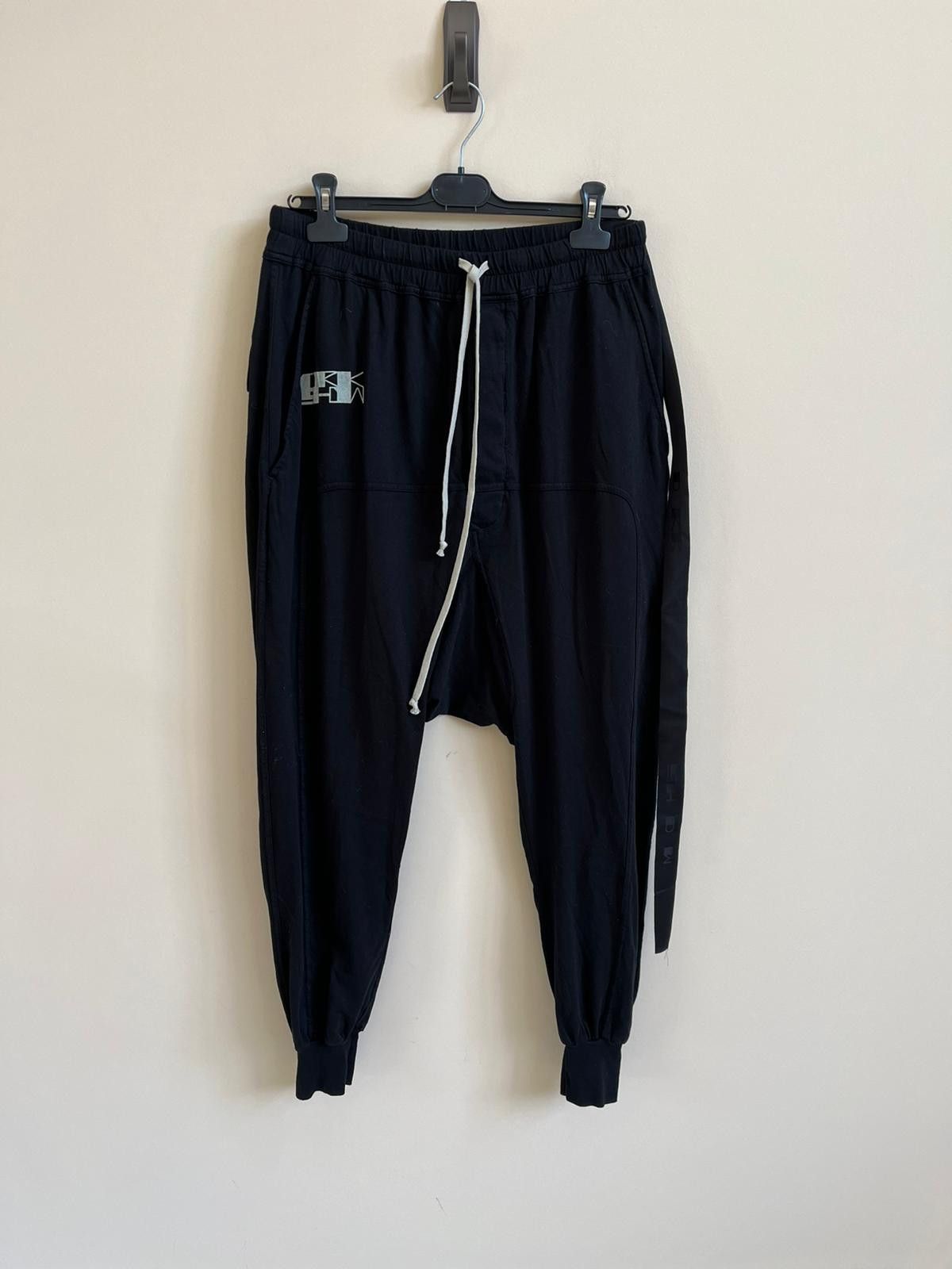 Rick Owens Drkshdw Logo Prisoner Sweat Pants in Black Color Size US 30 / EU 46 - 2 Thumbnail