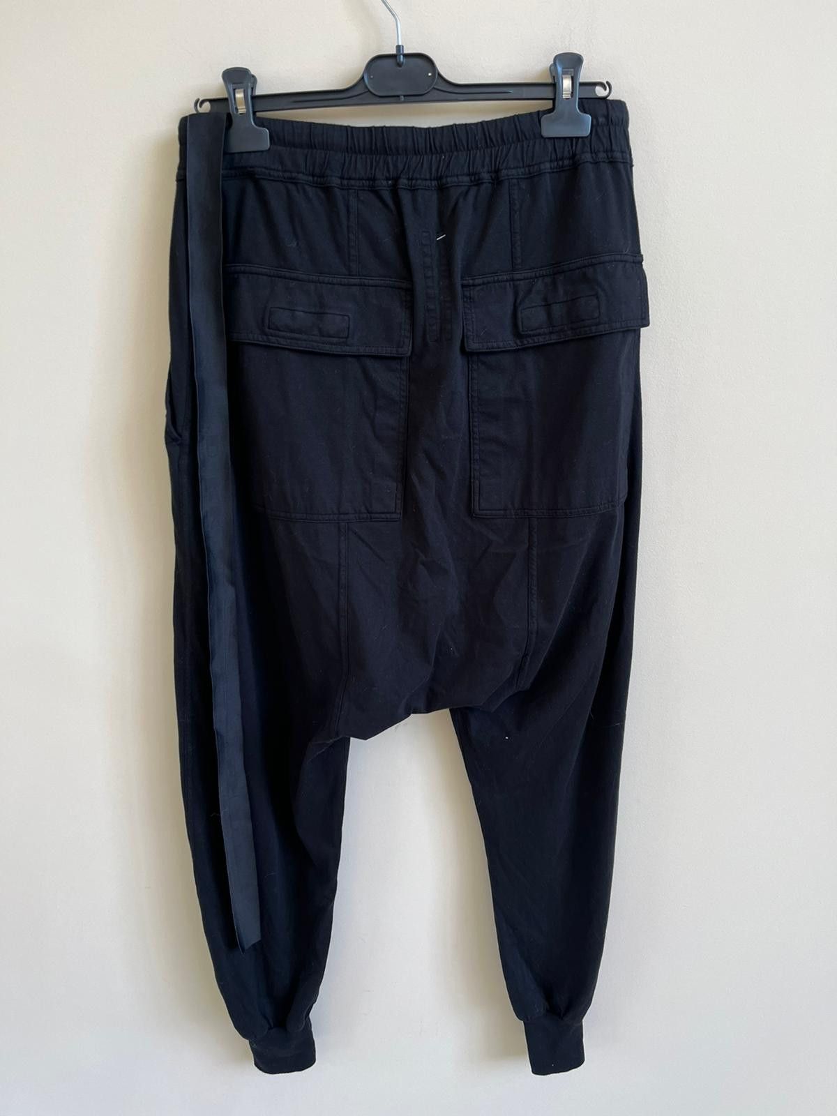 Rick Owens Drkshdw Logo Prisoner Sweat Pants in Black Color Size US 30 / EU 46 - 14 Thumbnail