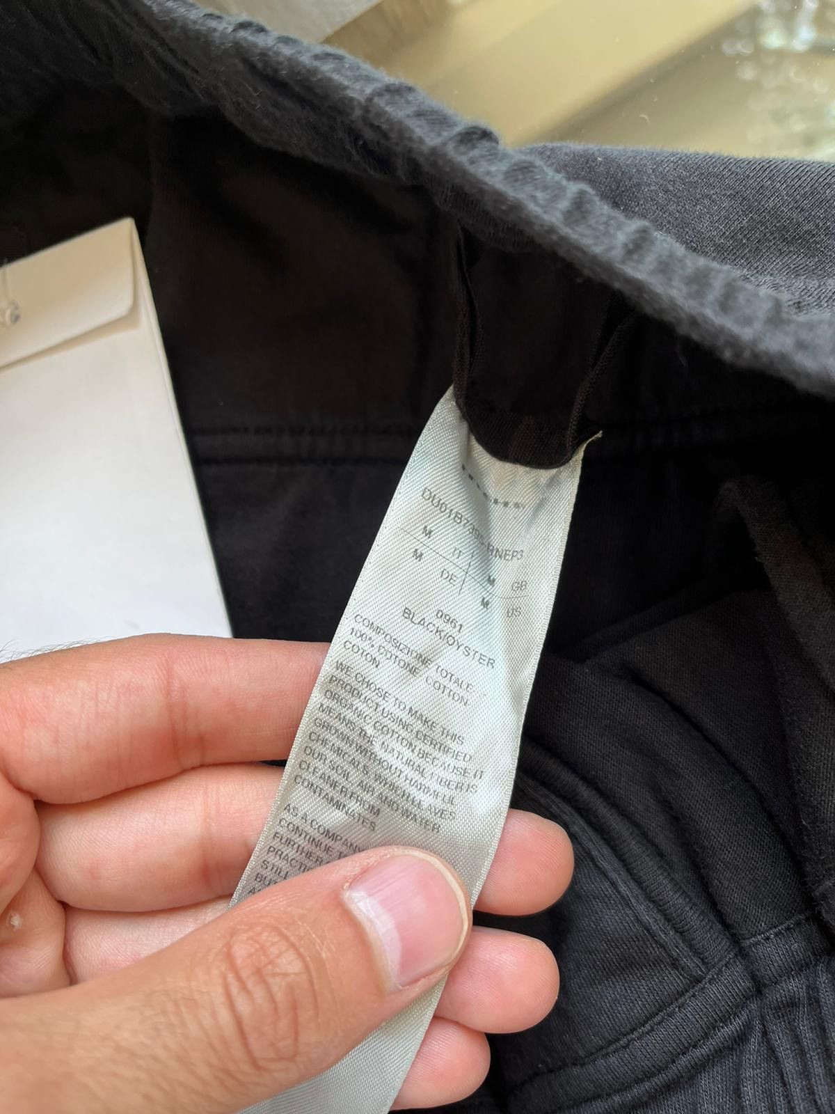 Rick Owens Drkshdw Logo Prisoner Sweat Pants in Black Color Size US 30 / EU 46 - 15 Thumbnail