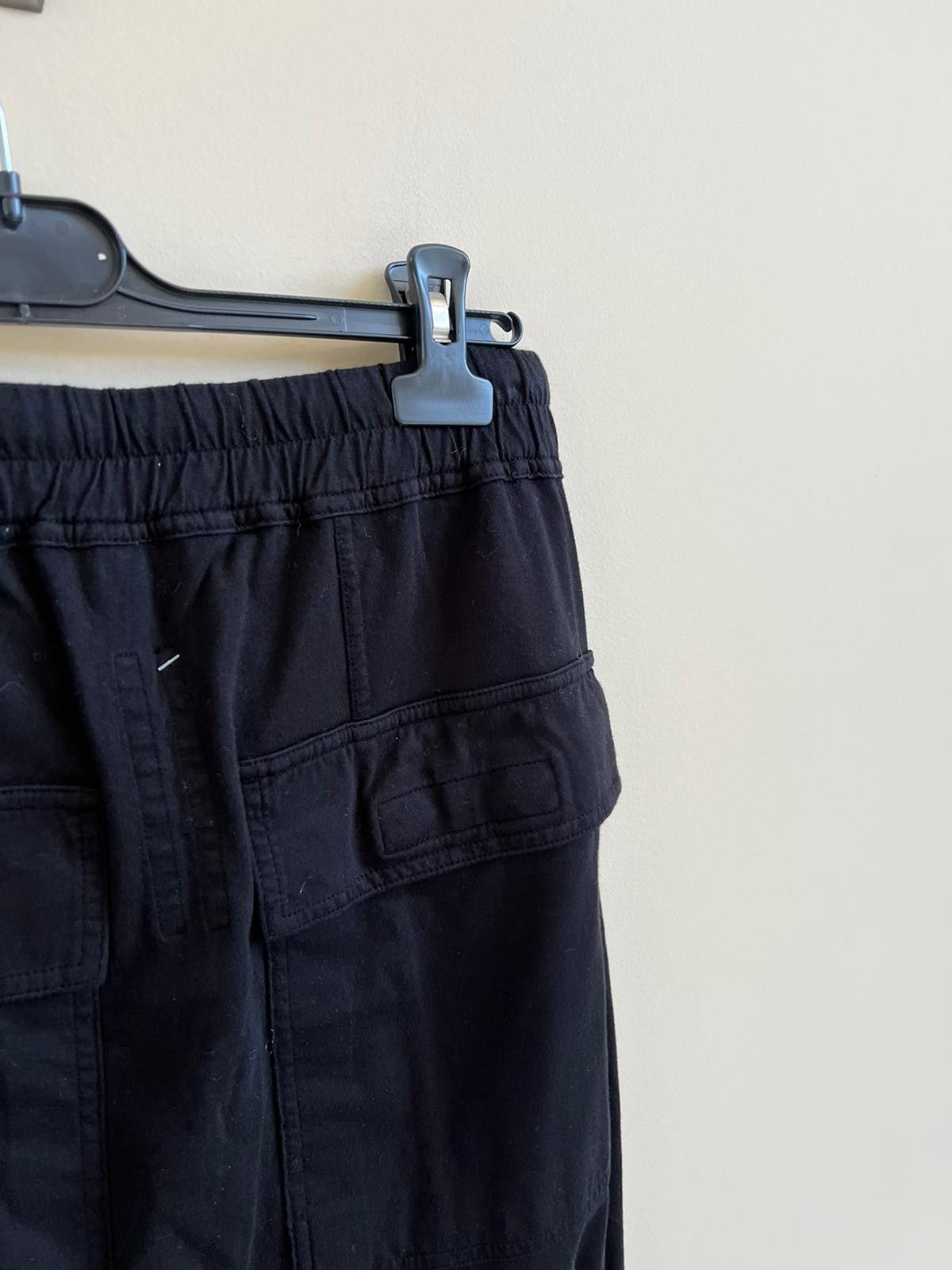 Rick Owens Drkshdw Logo Prisoner Sweat Pants in Black Color Size US 30 / EU 46 - 16 Thumbnail