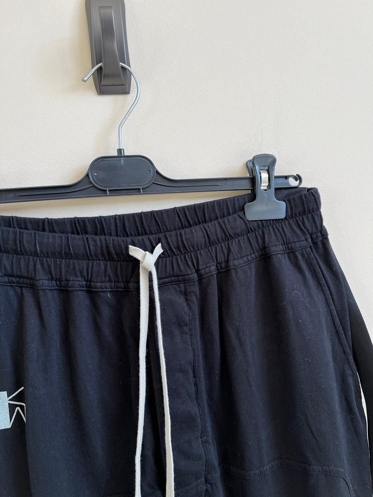 Rick Owens Drkshdw Logo Prisoner Sweat Pants in Black Color Size US 30 / EU 46 - 20 Thumbnail