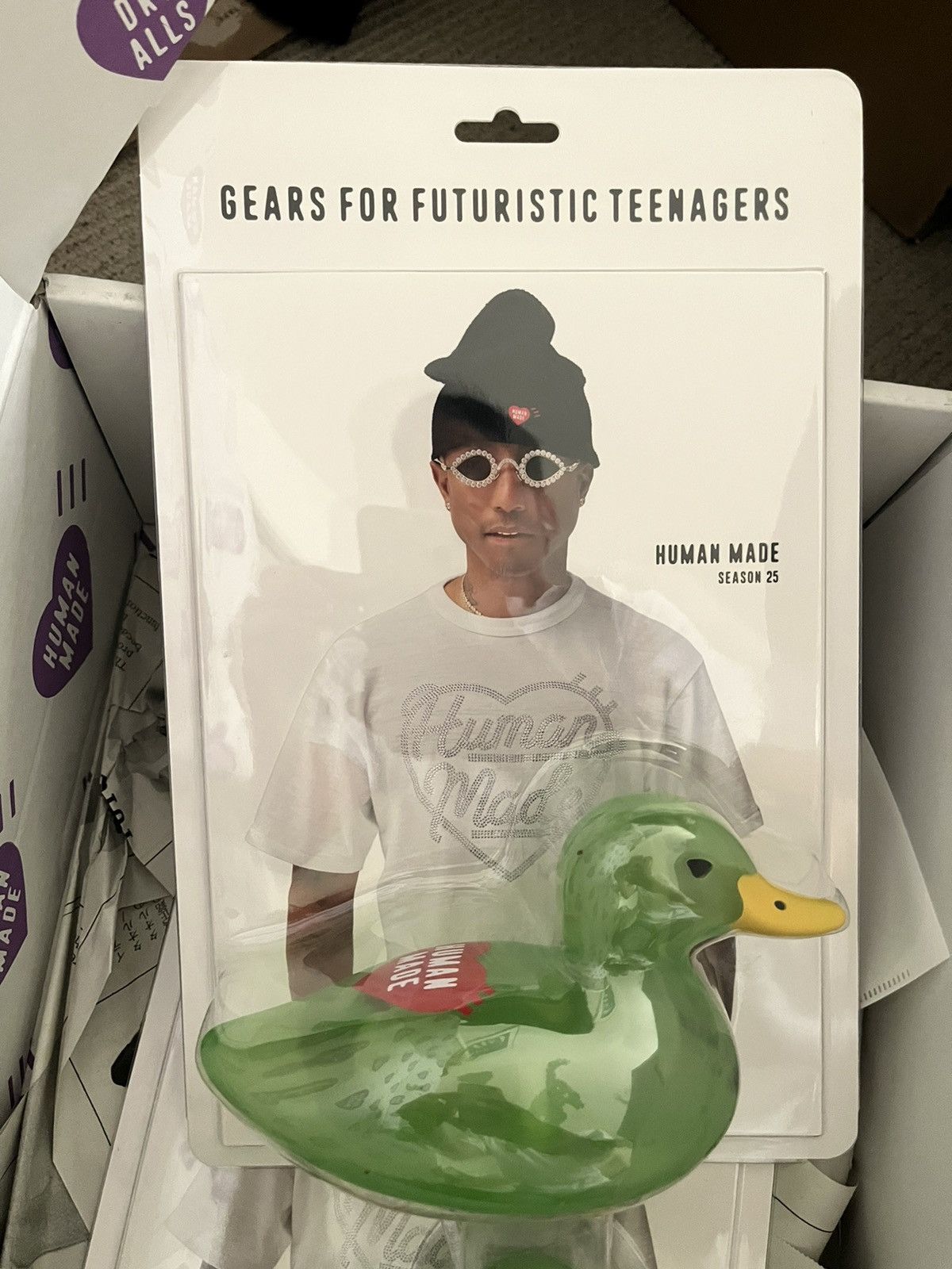 Human Made Human Made Season 25 Look Book With Green Rubber Duck