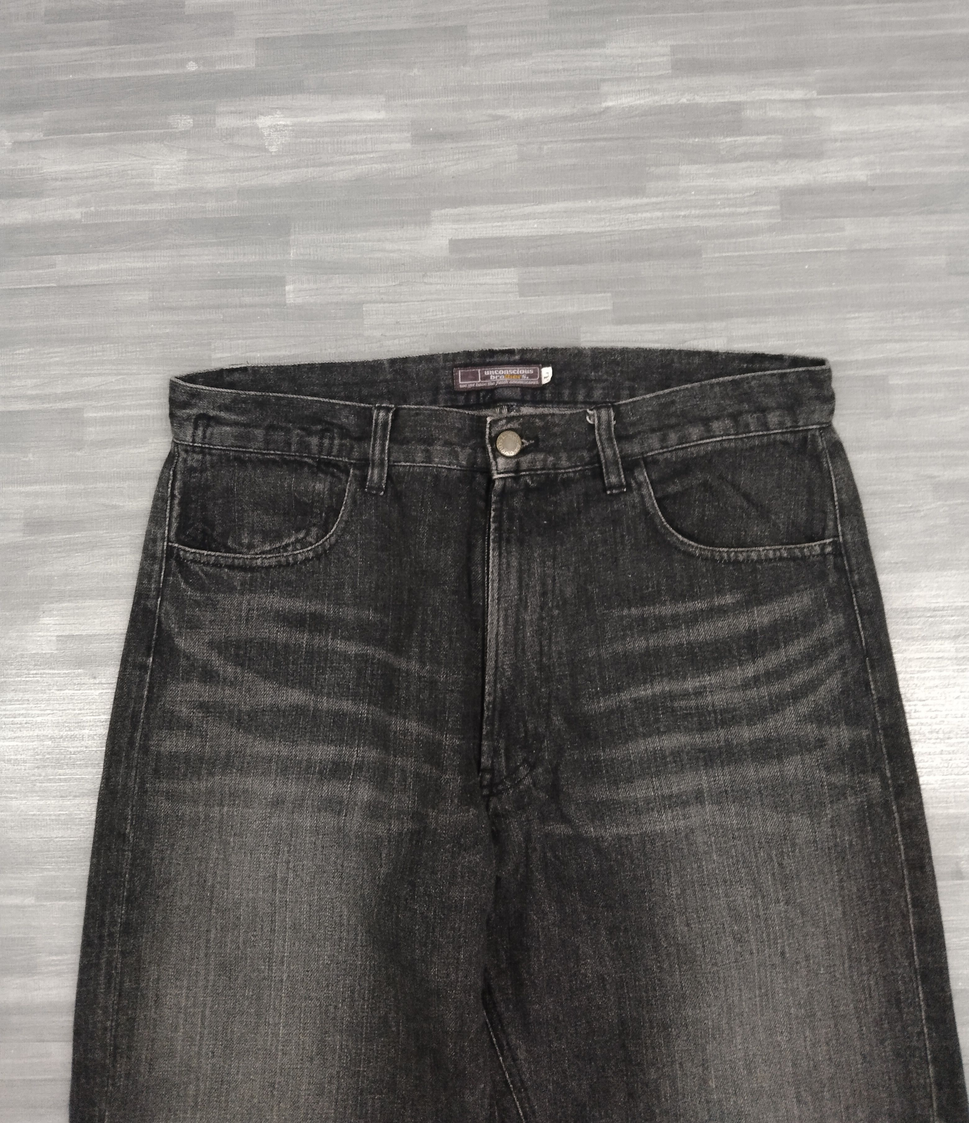 Other SUPER SICK RECONSTRUCTED UNCONSCIOUS BROTHERS DENIM PANTS Size US 32 / EU 48 - 5 Thumbnail