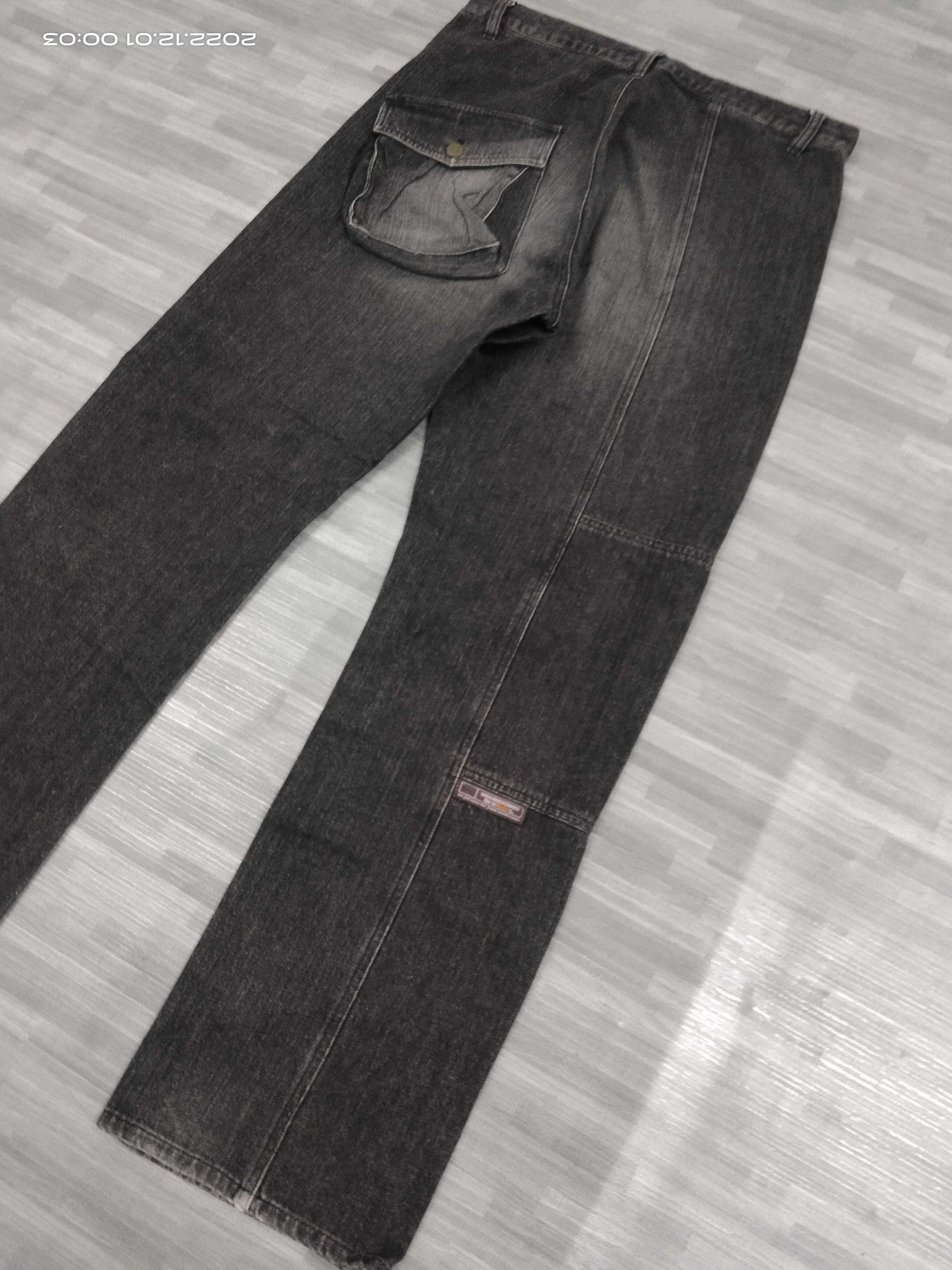 Other SUPER SICK RECONSTRUCTED UNCONSCIOUS BROTHERS DENIM PANTS Size US 32 / EU 48 - 4 Thumbnail