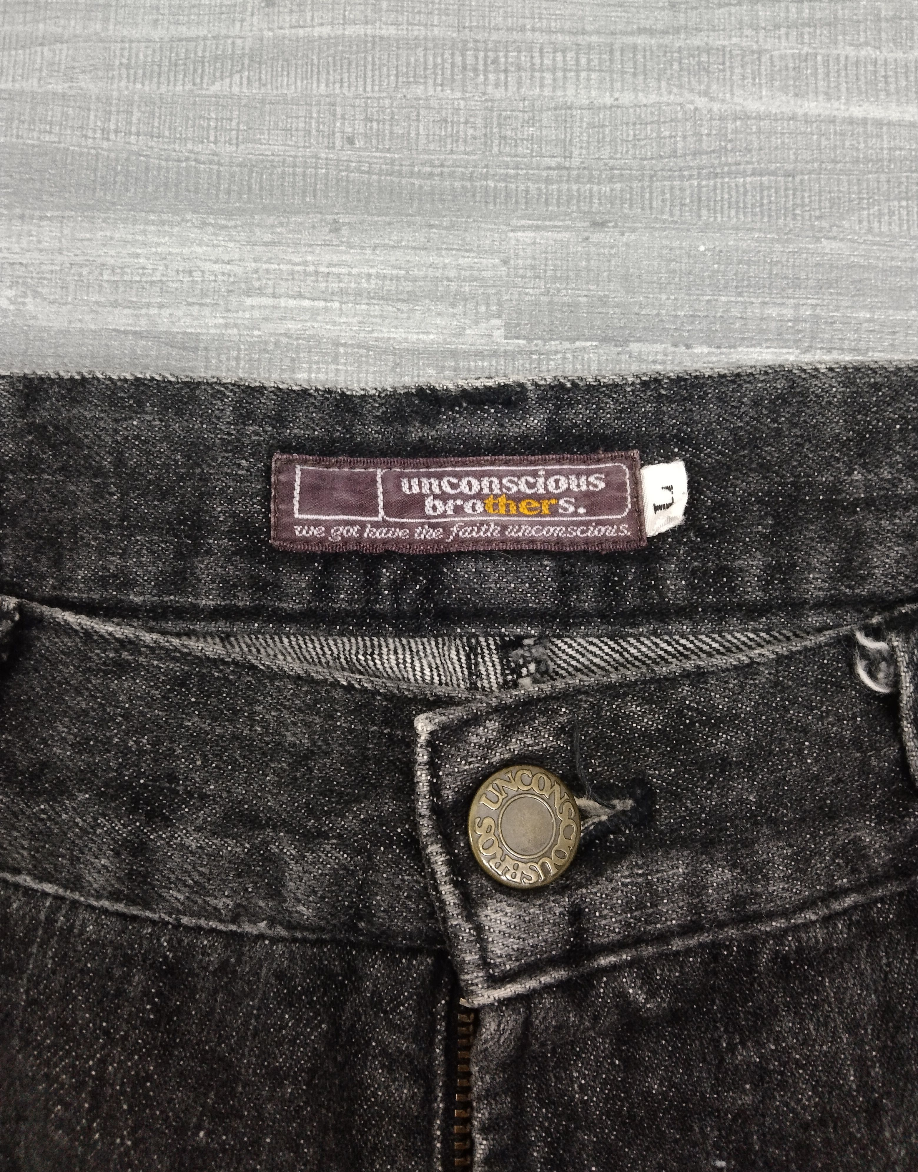 Other SUPER SICK RECONSTRUCTED UNCONSCIOUS BROTHERS DENIM PANTS Size US 32 / EU 48 - 8 Thumbnail