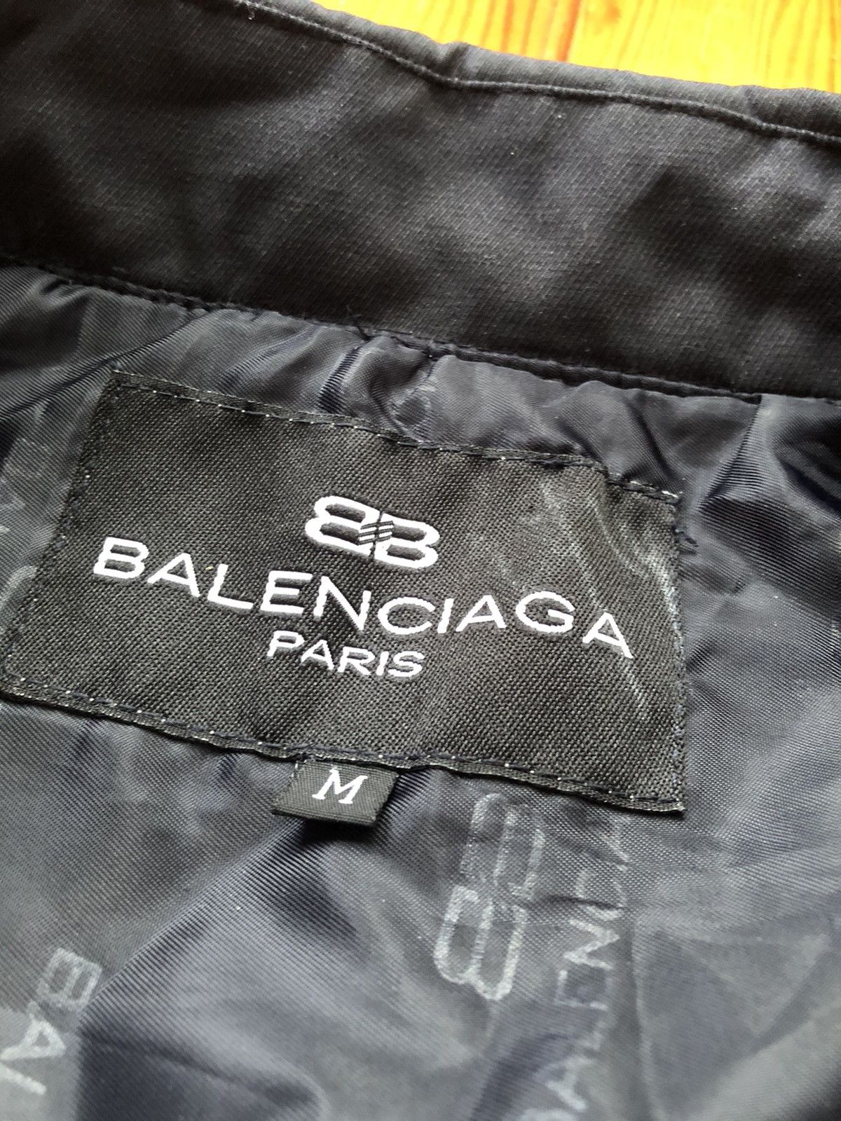 Balenciaga Vintage Brushed Cotton Blouson Jacket Size US M / EU 48-50 / 2 - 6 Thumbnail