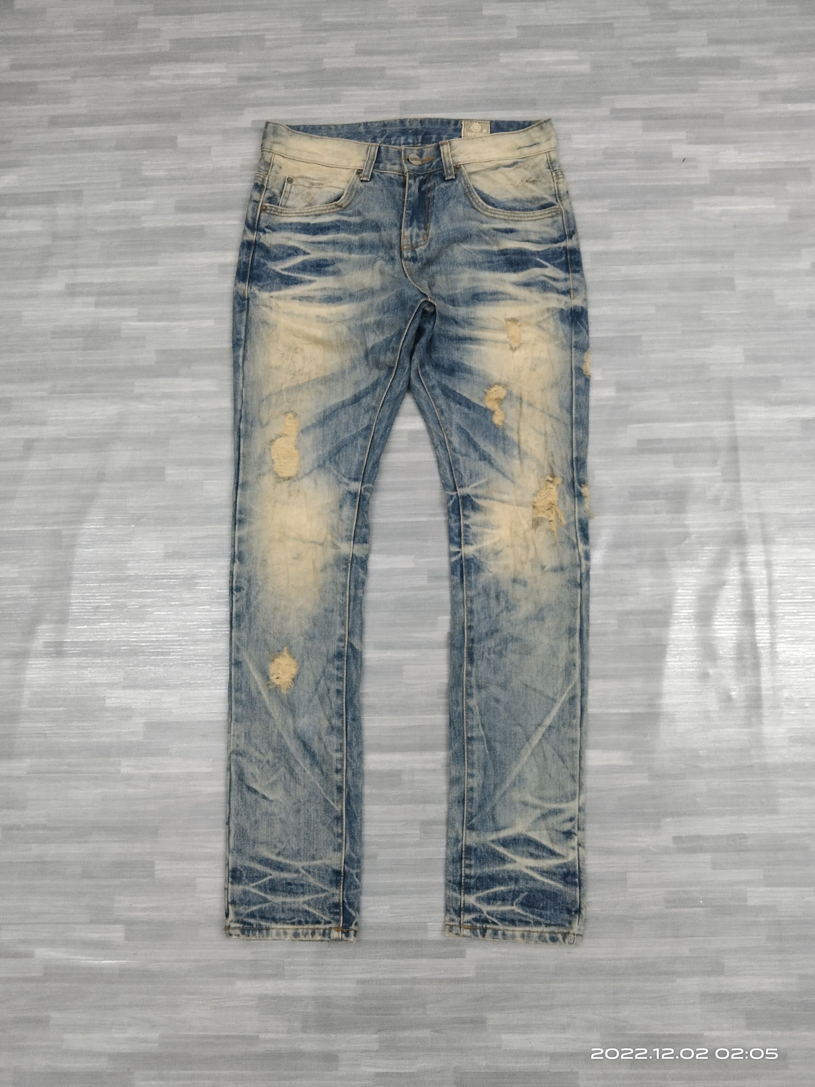 If Six Was Nine × Rusty SUPER SICK RIPED RUSTY DPSR DENIM PANTS Size US 31 - 2 Thumbnail