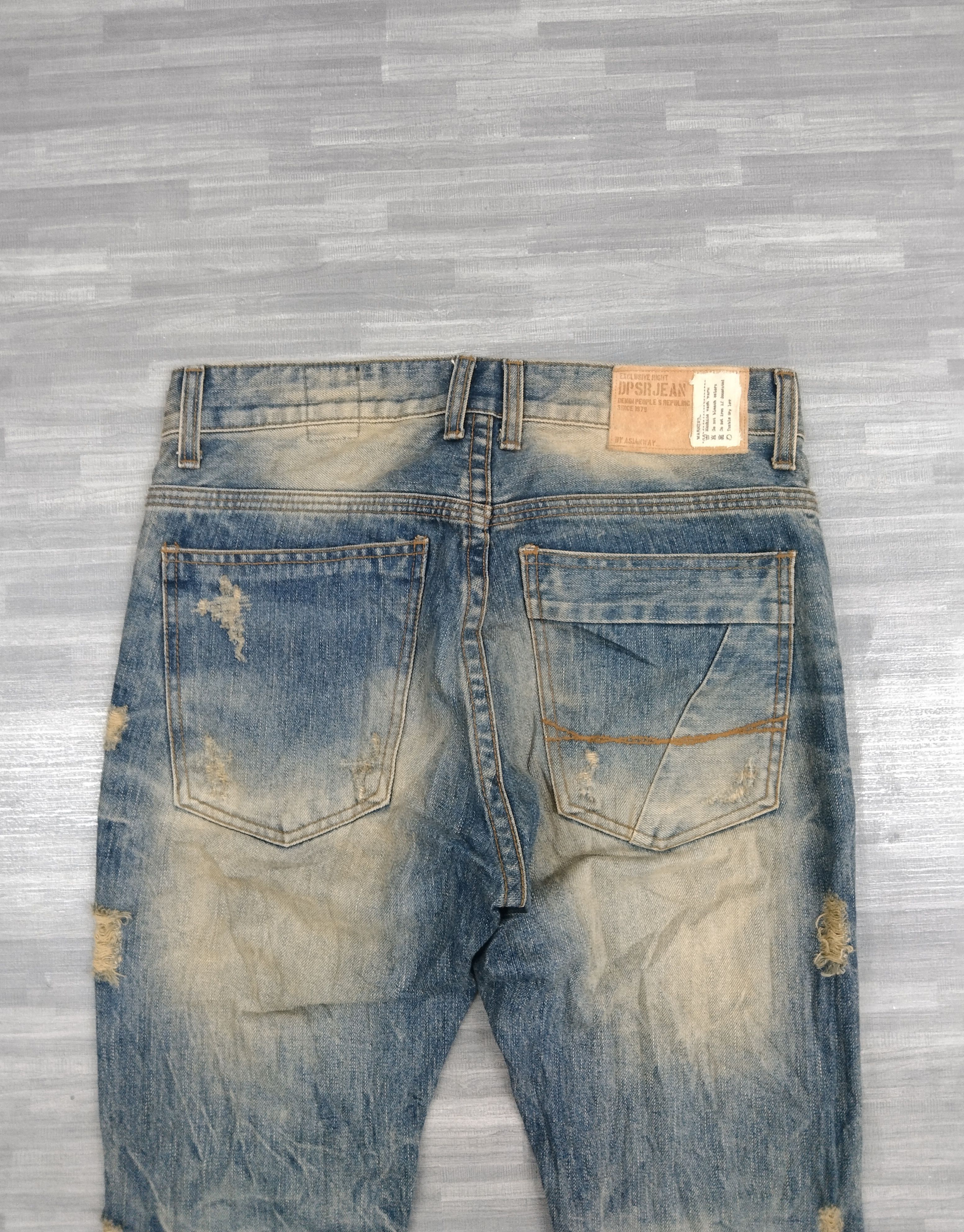 If Six Was Nine × Rusty SUPER SICK RIPED RUSTY DPSR DENIM PANTS Size US 31 - 6 Thumbnail