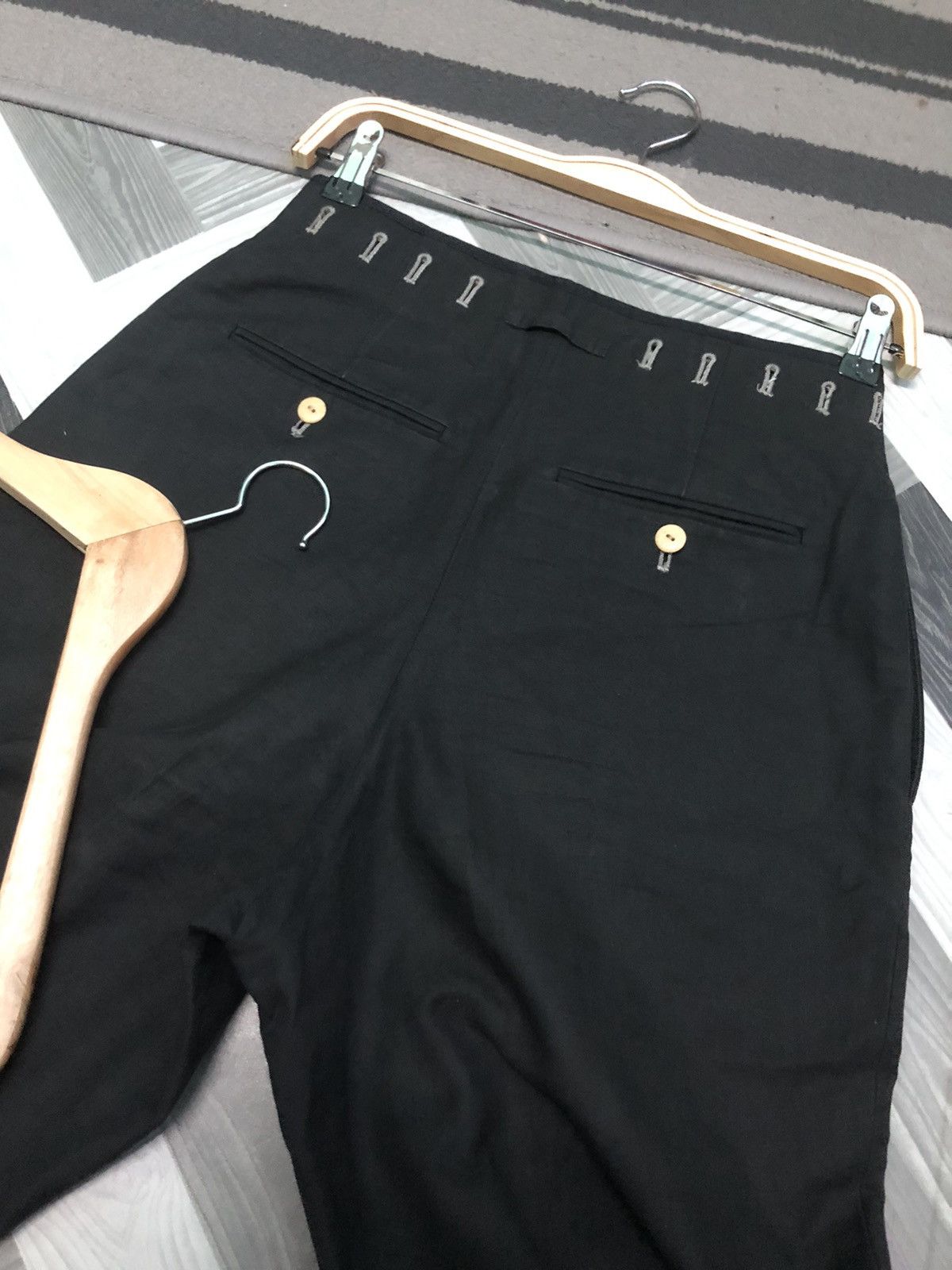 Jean Paul Gaultier × Vintage VINTAGE JEAN PAUL GAULTIER CROPPED BAGGY FIT TROUSERS PANTS Size US 28 / EU 44 - 6 Thumbnail