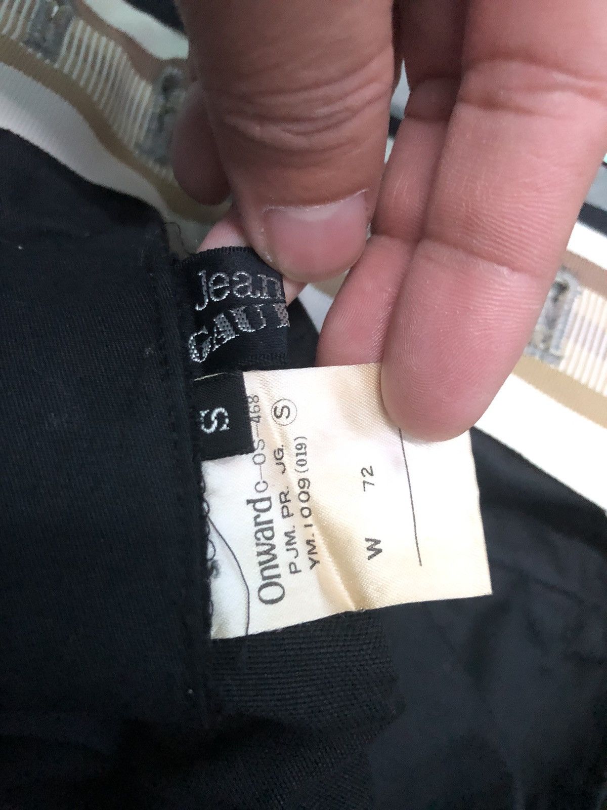Jean Paul Gaultier × Vintage VINTAGE JEAN PAUL GAULTIER CROPPED BAGGY FIT TROUSERS PANTS Size US 28 / EU 44 - 4 Thumbnail