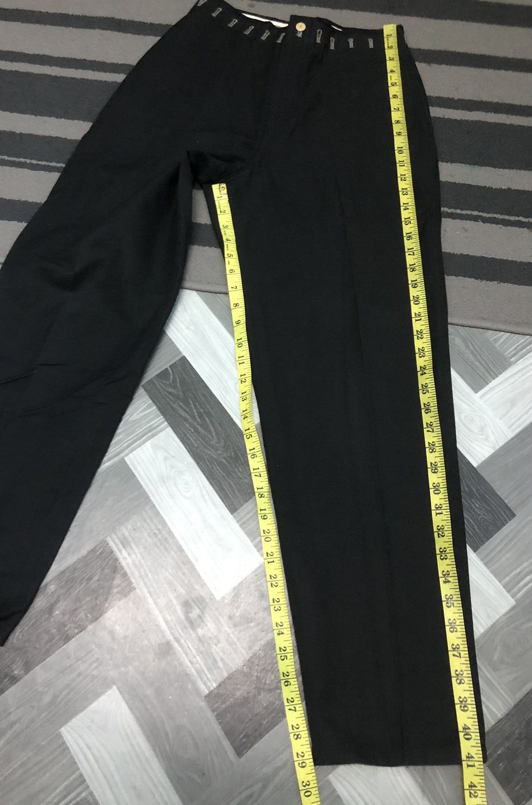 Jean Paul Gaultier × Vintage VINTAGE JEAN PAUL GAULTIER CROPPED BAGGY FIT TROUSERS PANTS Size US 28 / EU 44 - 8 Thumbnail