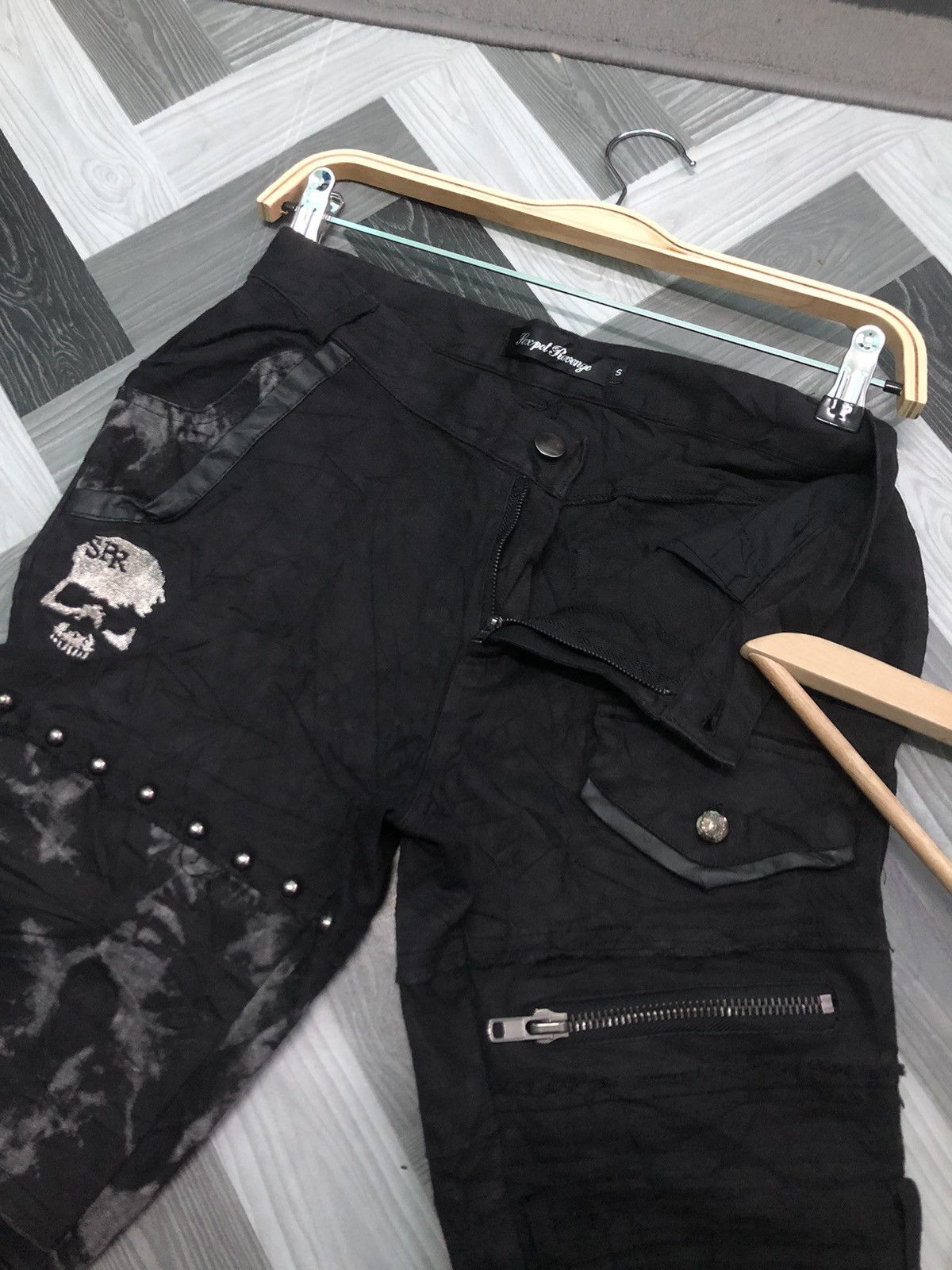 Japanese Brand × Seditionaries SEX POT REVENGE PUNK BONDAGE PANTS Size US 28 / EU 44 - 4 Thumbnail
