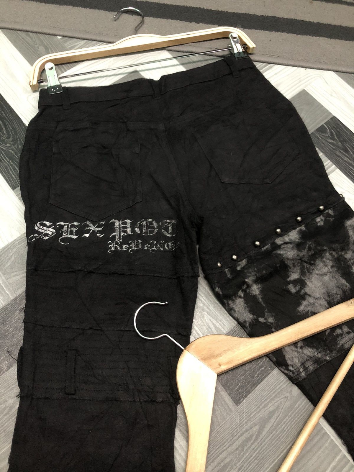Japanese Brand × Seditionaries SEX POT REVENGE PUNK BONDAGE PANTS Size US 28 / EU 44 - 10 Thumbnail