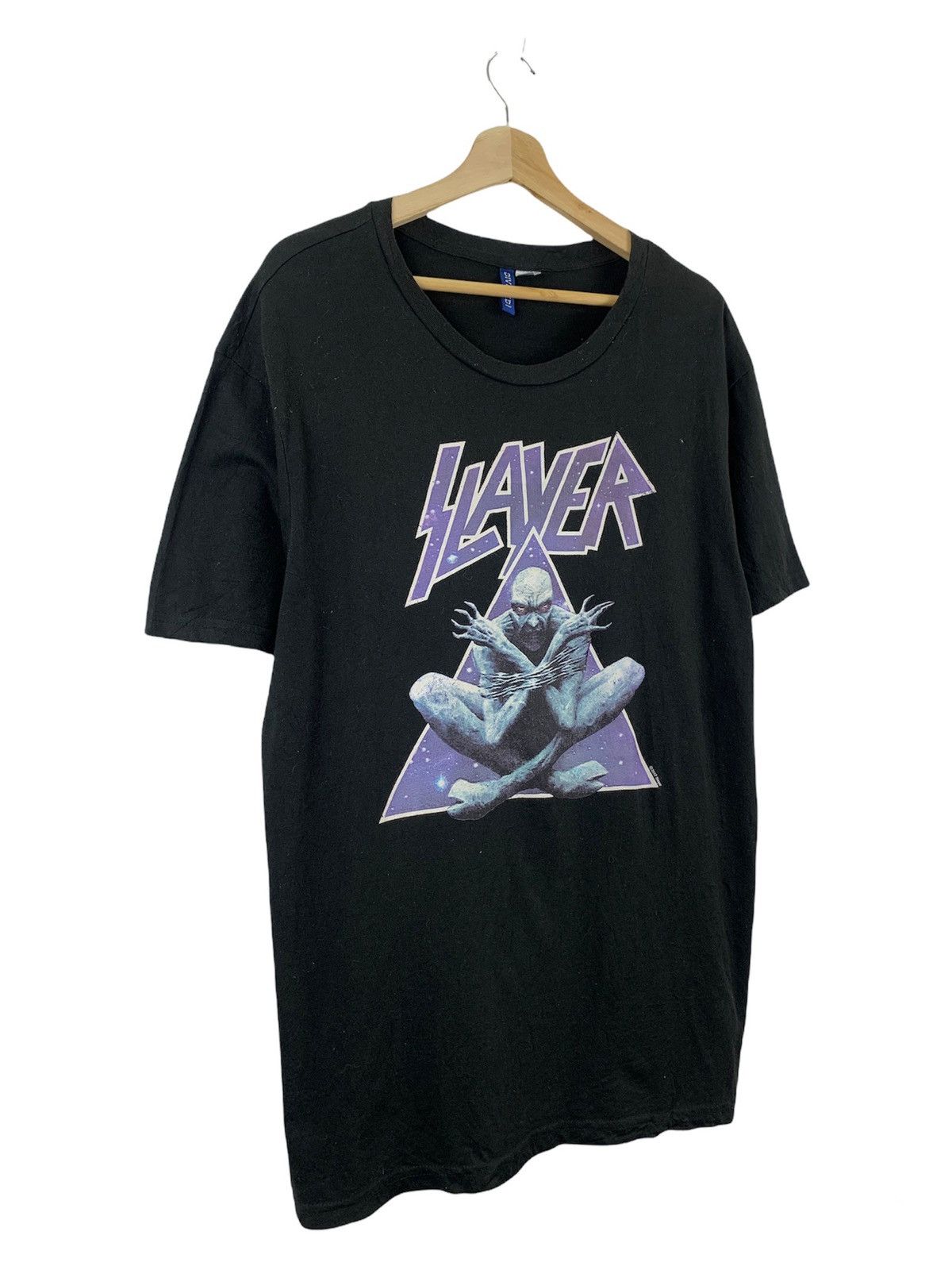 Band Tees 2017 SLAYER ROCK BAND BLACK T-SHIRT Size US M / EU 48-50 / 2 - 2 Thumbnail