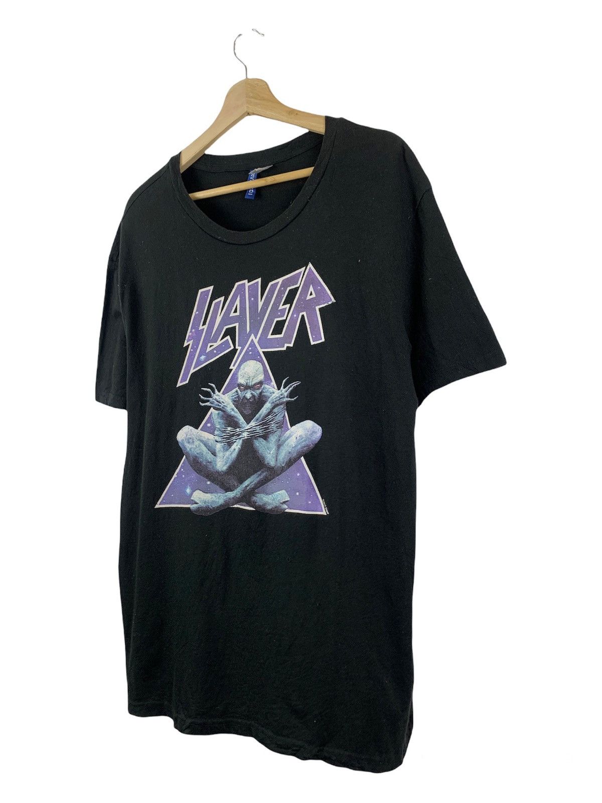 Band Tees 2017 SLAYER ROCK BAND BLACK T-SHIRT Size US M / EU 48-50 / 2 - 3 Thumbnail