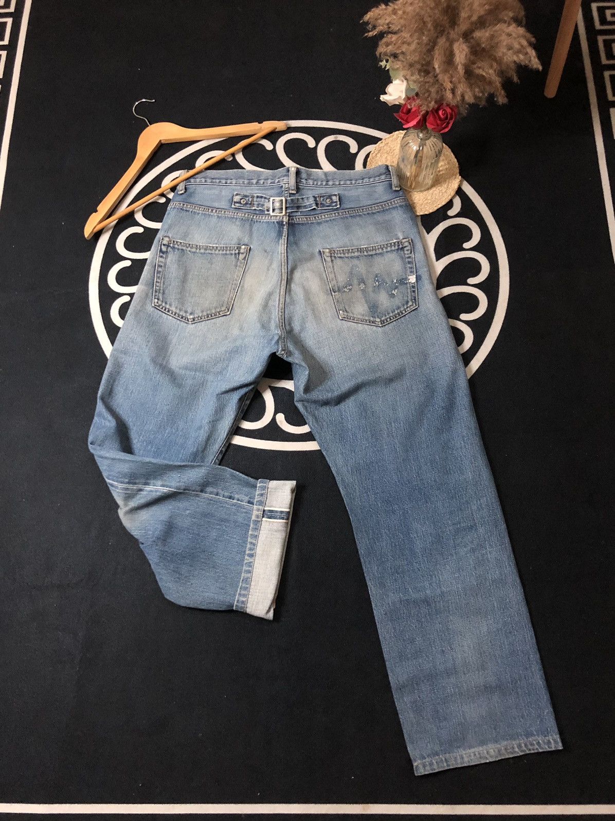 Vintage × WHIZ LIMITED VINTAGE WHIZ LIMITED BLUE WASH DISTRESSED DENIM Size US 33 - 11 Thumbnail