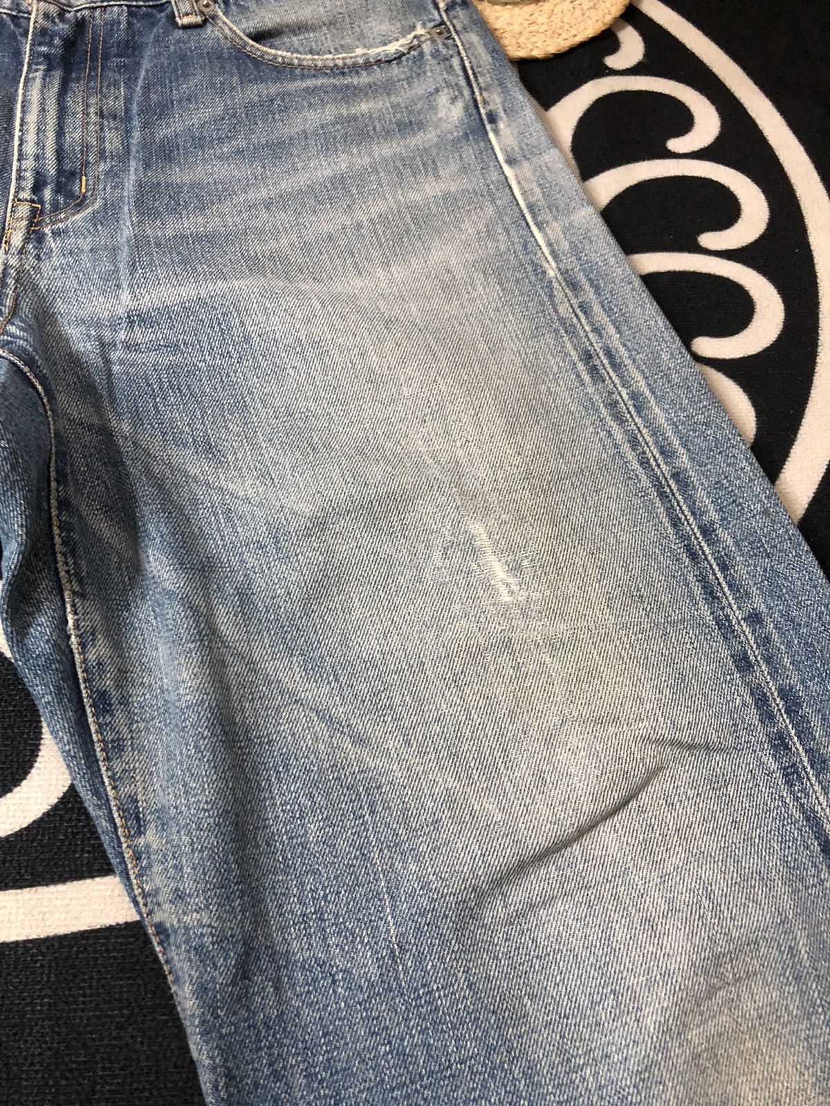 Vintage × WHIZ LIMITED VINTAGE WHIZ LIMITED BLUE WASH DISTRESSED DENIM Size US 33 - 3 Thumbnail