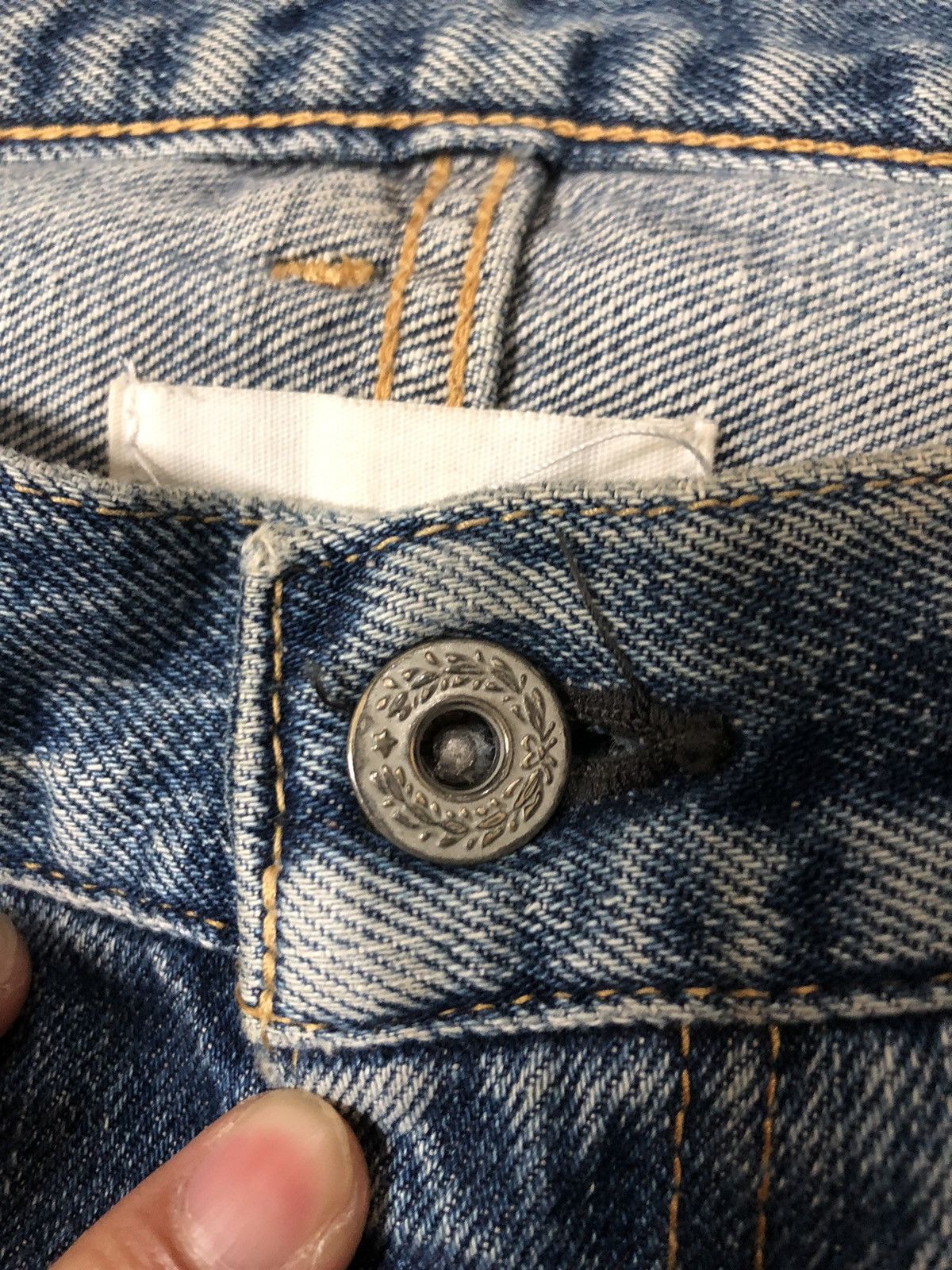 Vintage × WHIZ LIMITED VINTAGE WHIZ LIMITED BLUE WASH DISTRESSED DENIM Size US 33 - 6 Thumbnail