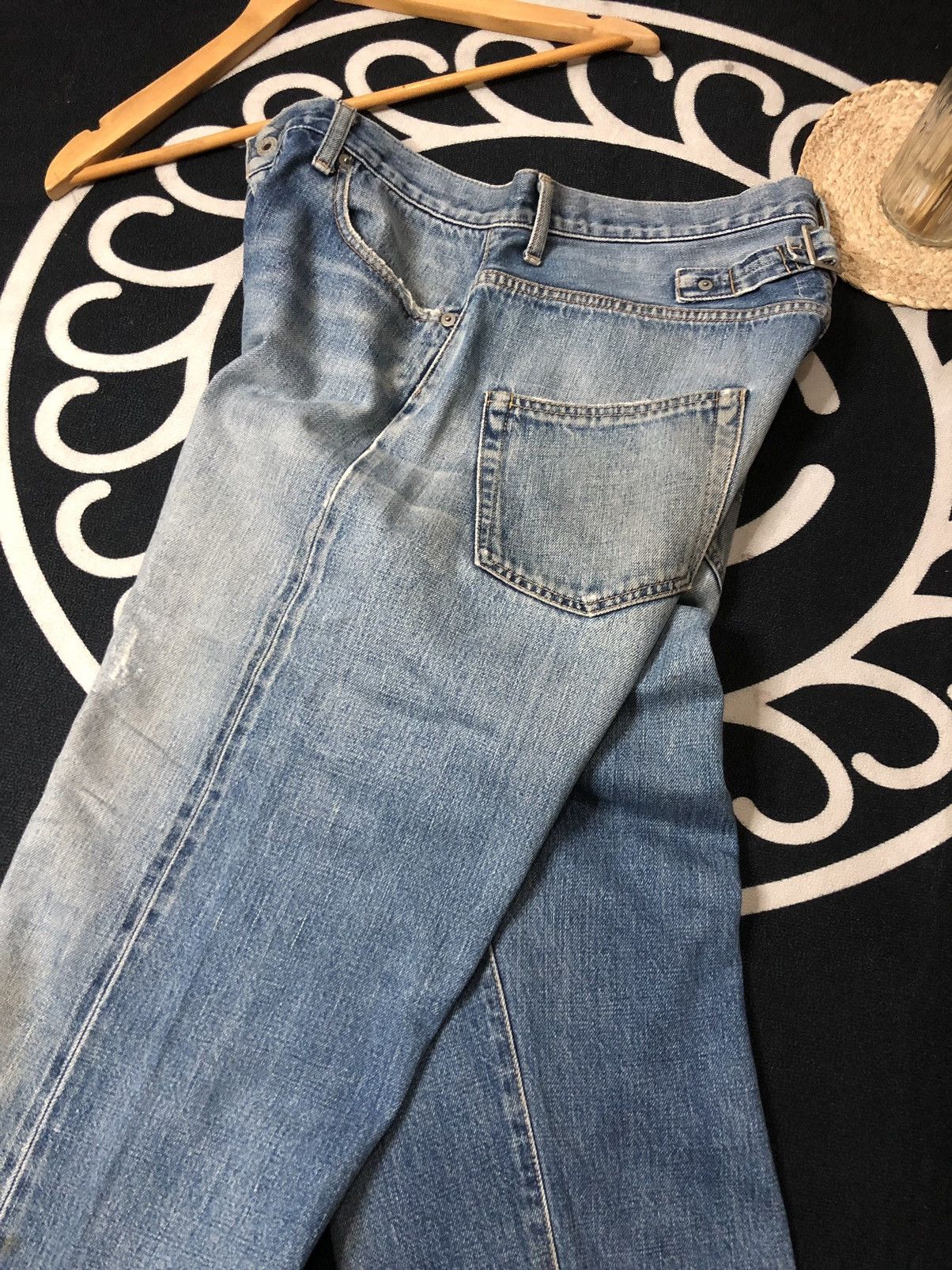 Vintage × WHIZ LIMITED VINTAGE WHIZ LIMITED BLUE WASH DISTRESSED DENIM Size US 33 - 16 Thumbnail