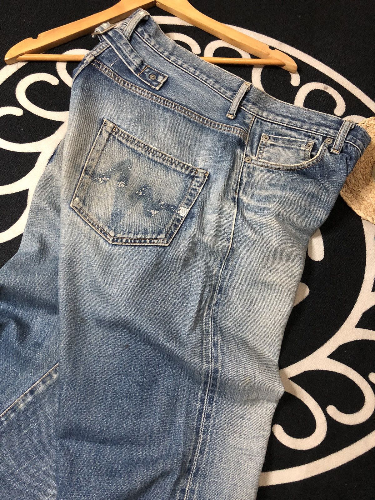 Vintage × WHIZ LIMITED VINTAGE WHIZ LIMITED BLUE WASH DISTRESSED DENIM Size US 33 - 14 Thumbnail
