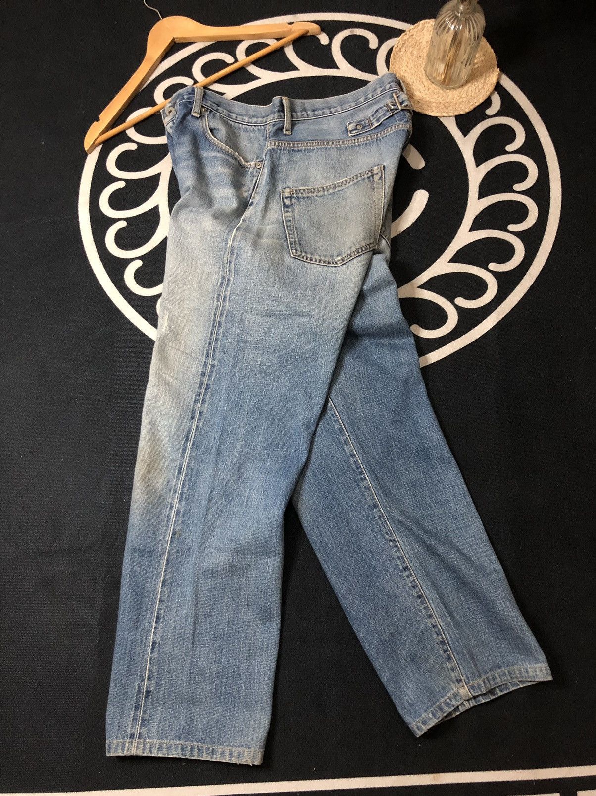 Vintage × WHIZ LIMITED VINTAGE WHIZ LIMITED BLUE WASH DISTRESSED DENIM Size US 33 - 15 Thumbnail