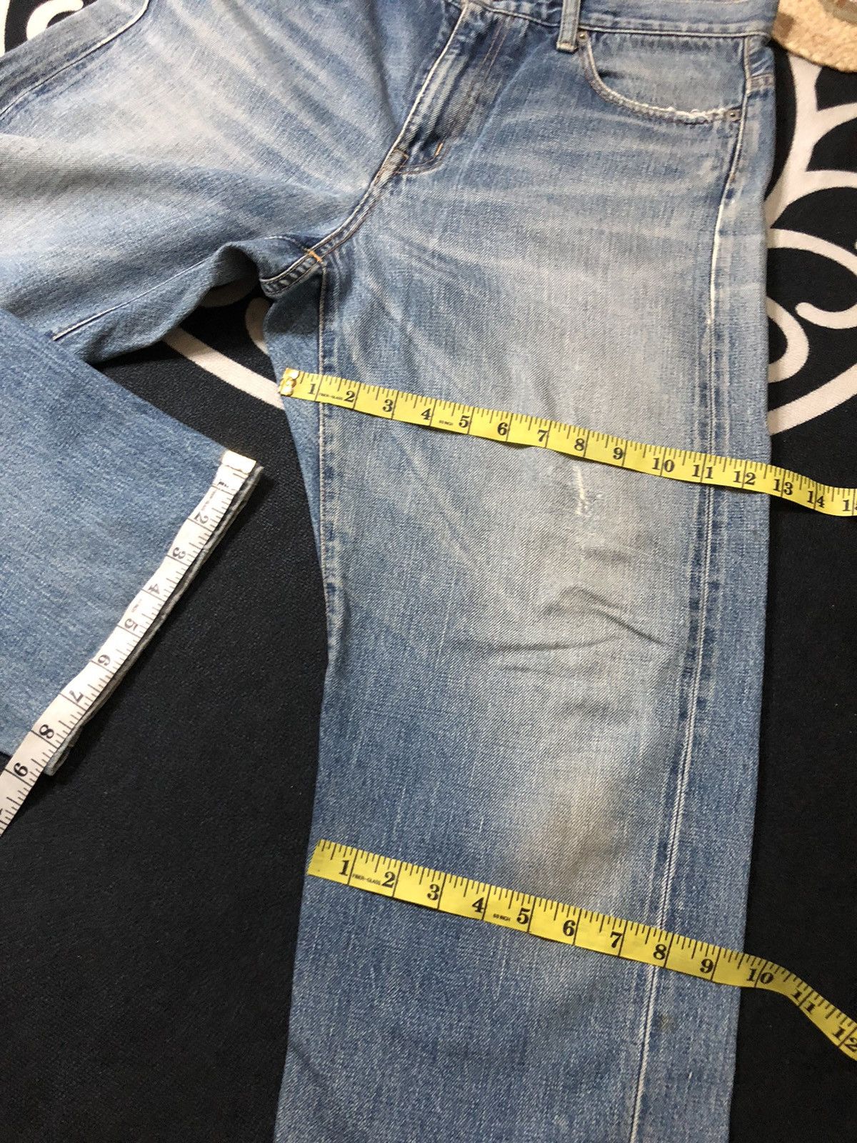 Vintage × WHIZ LIMITED VINTAGE WHIZ LIMITED BLUE WASH DISTRESSED DENIM Size US 33 - 18 Thumbnail