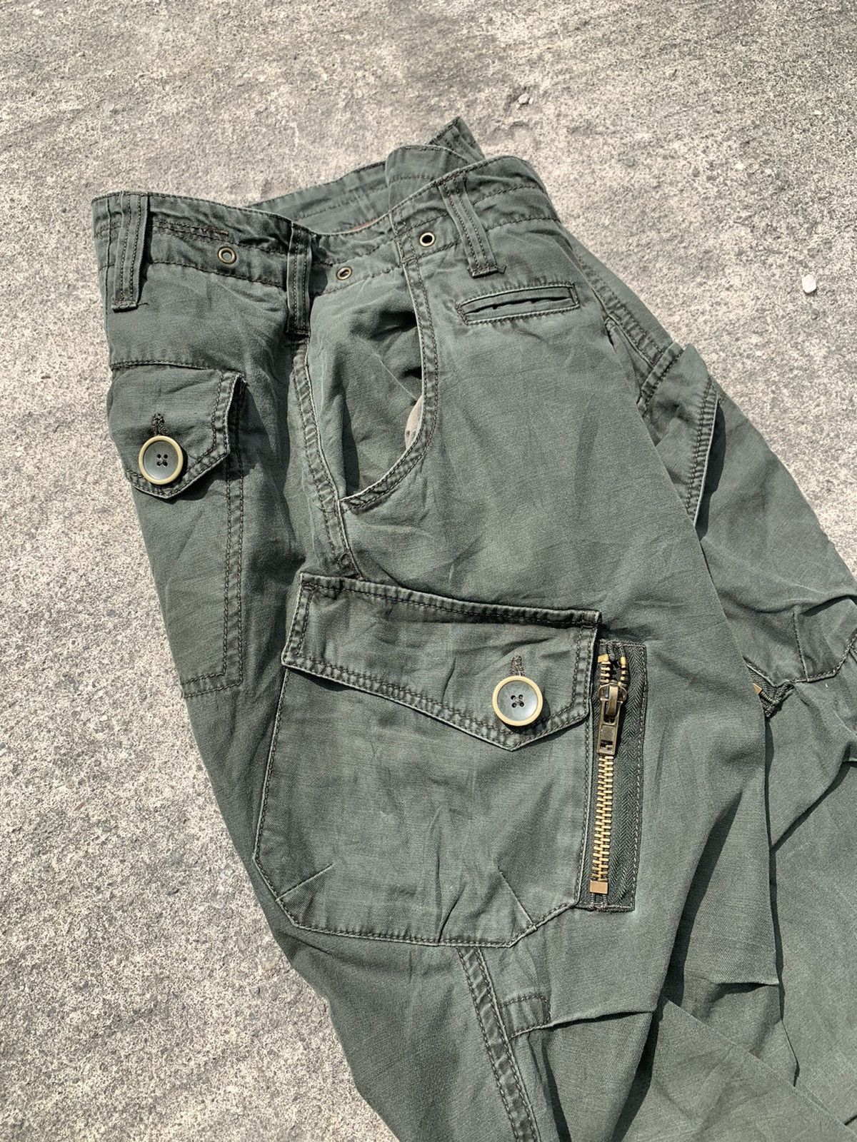 Seditionaries Neutral infinity tactical multipocket bondage cargo pants Size US 32 / EU 48 - 6 Thumbnail