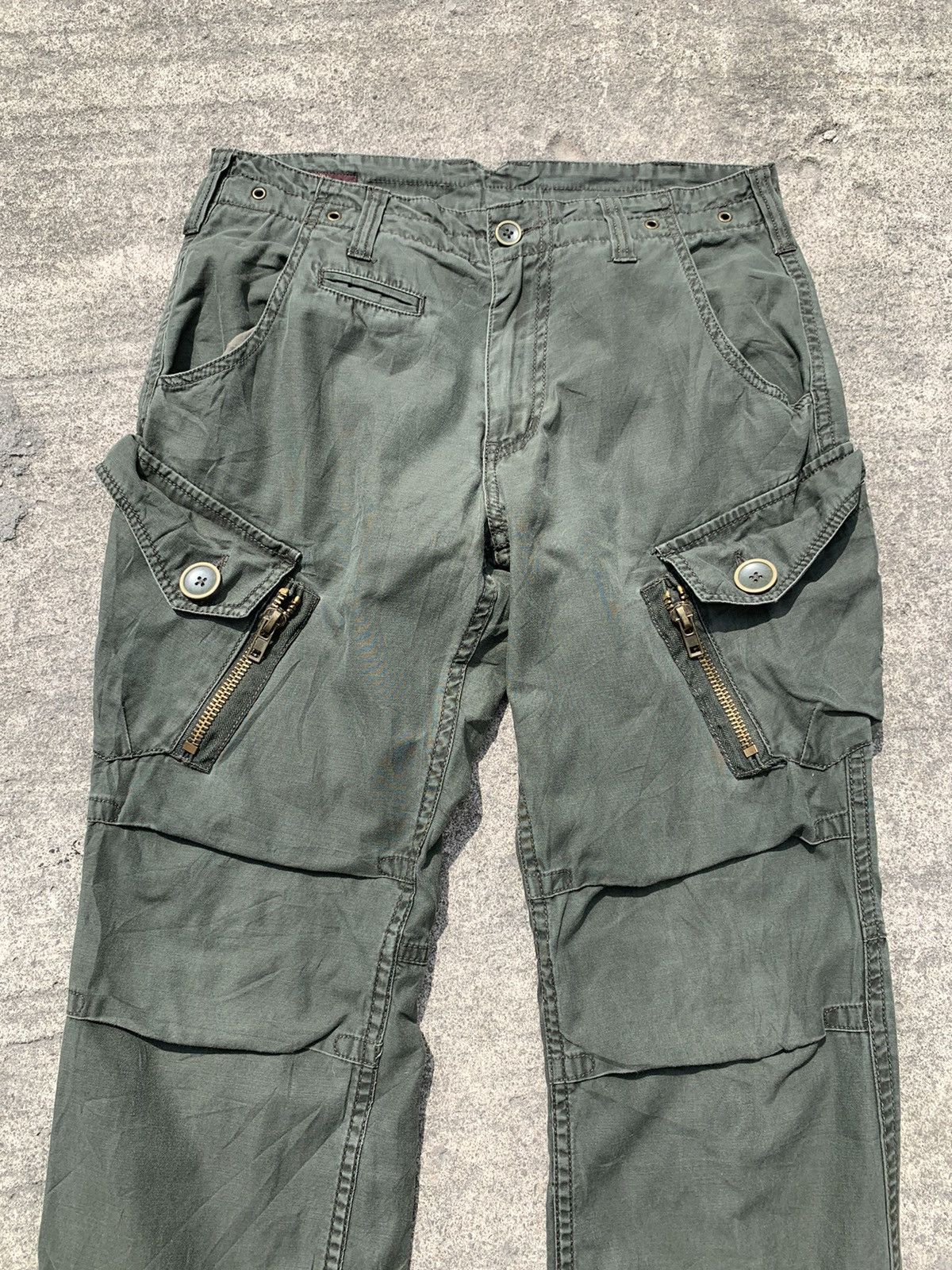Seditionaries Neutral infinity tactical multipocket bondage cargo pants Size US 32 / EU 48 - 3 Thumbnail