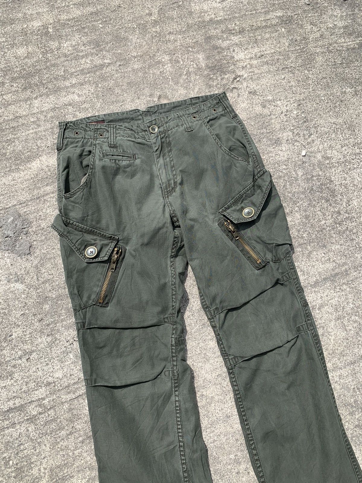 Seditionaries Neutral infinity tactical multipocket bondage cargo pants Size US 32 / EU 48 - 2 Thumbnail