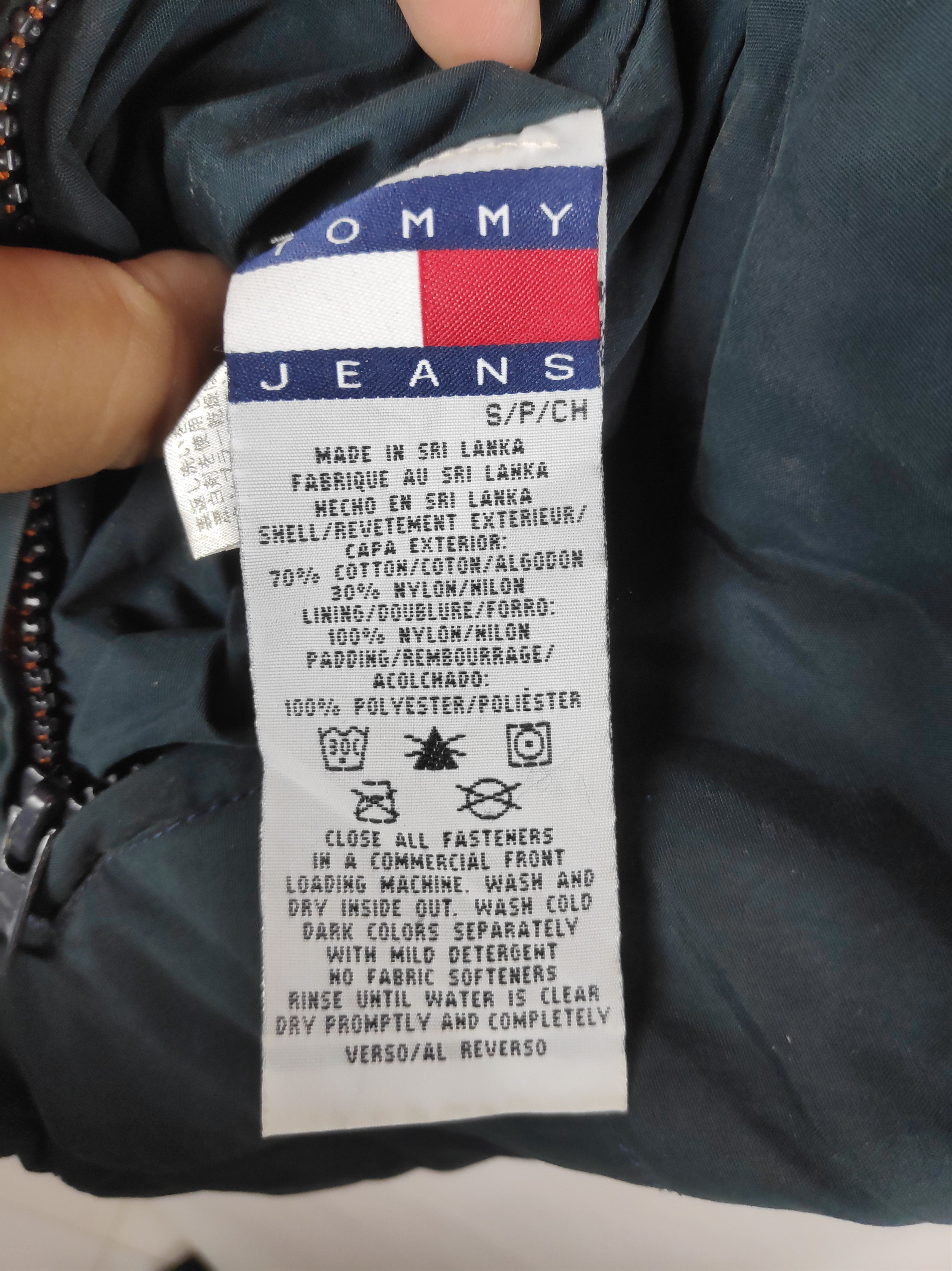Tommy Hilfiger × Vintage Vintage Puffer Hilfiger Denim Tommy Reversible Vest Jacket Size US M / EU 48-50 / 2 - 8 Thumbnail