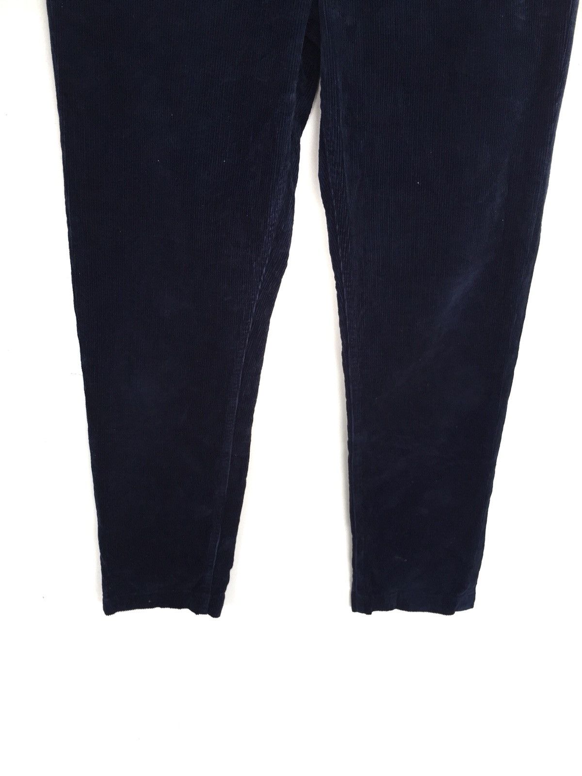 Beams Plus Beams Plus 🇯🇵 Velvet Navy Corduroy Slim Fit Pants Size US 31 - 4 Thumbnail