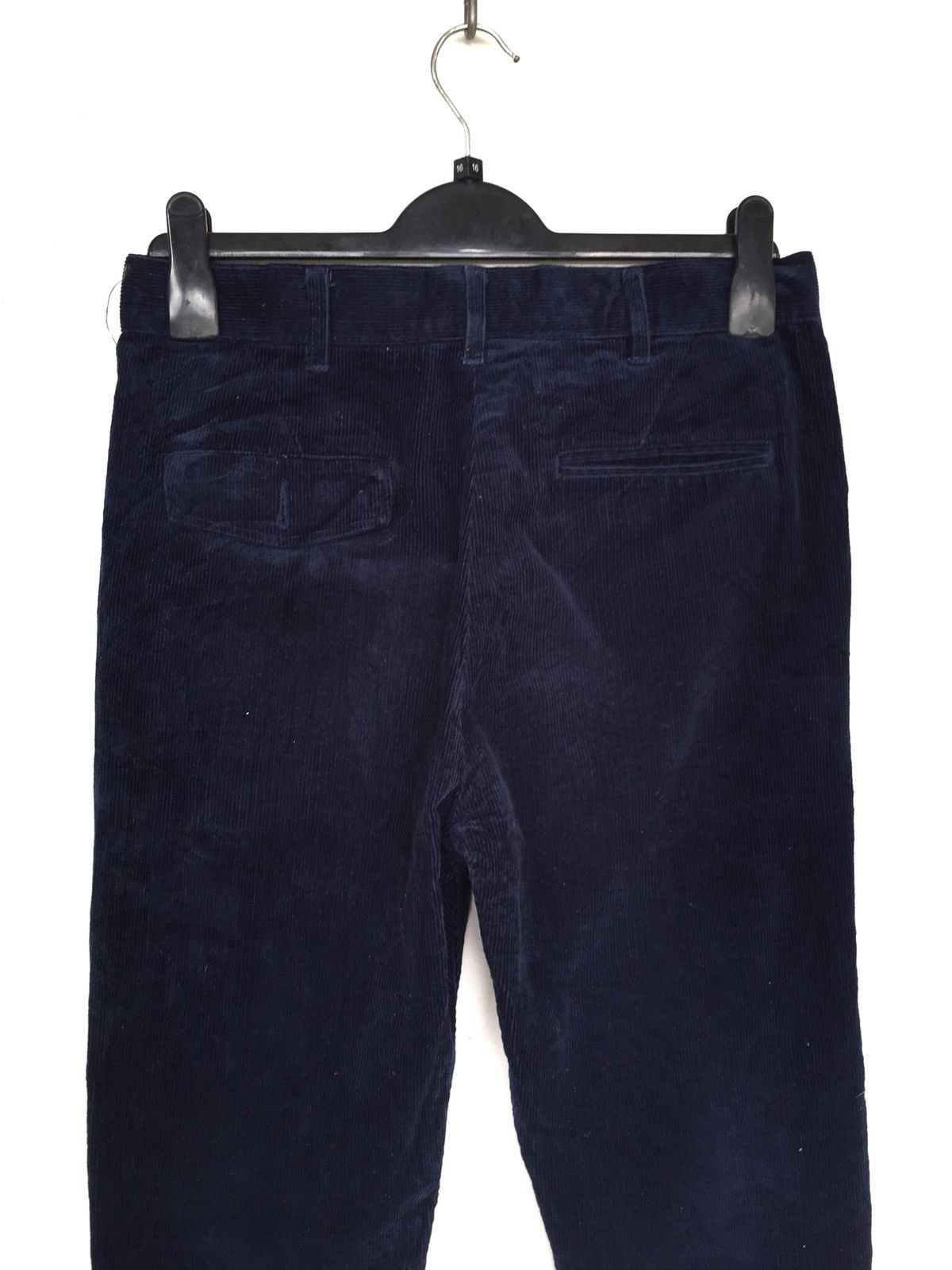 Beams Plus Beams Plus 🇯🇵 Velvet Navy Corduroy Slim Fit Pants Size US 31 - 6 Thumbnail