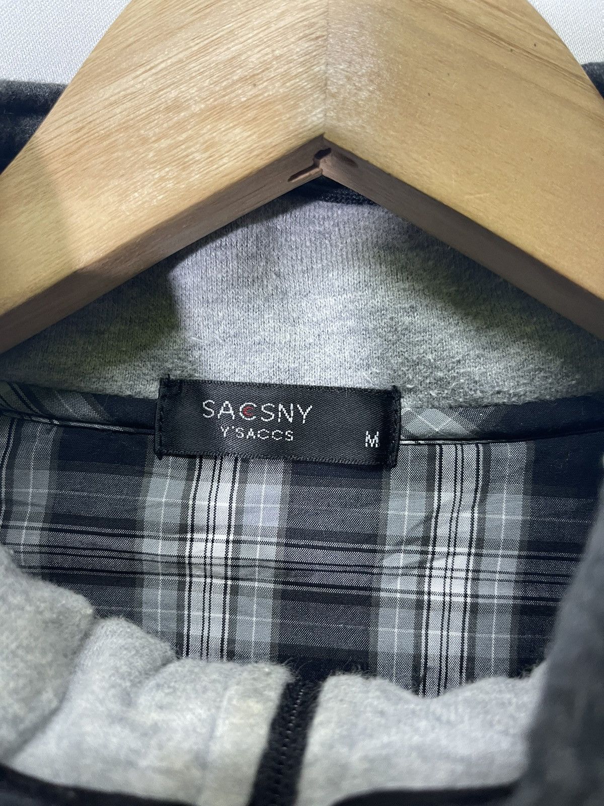 Yohji Yamamoto VINTAGE SACSNY Y’SACCS X YOHJI YAMAMOTO HALF ZIPPER JACKET Size US M / EU 48-50 / 2 - 7 Thumbnail