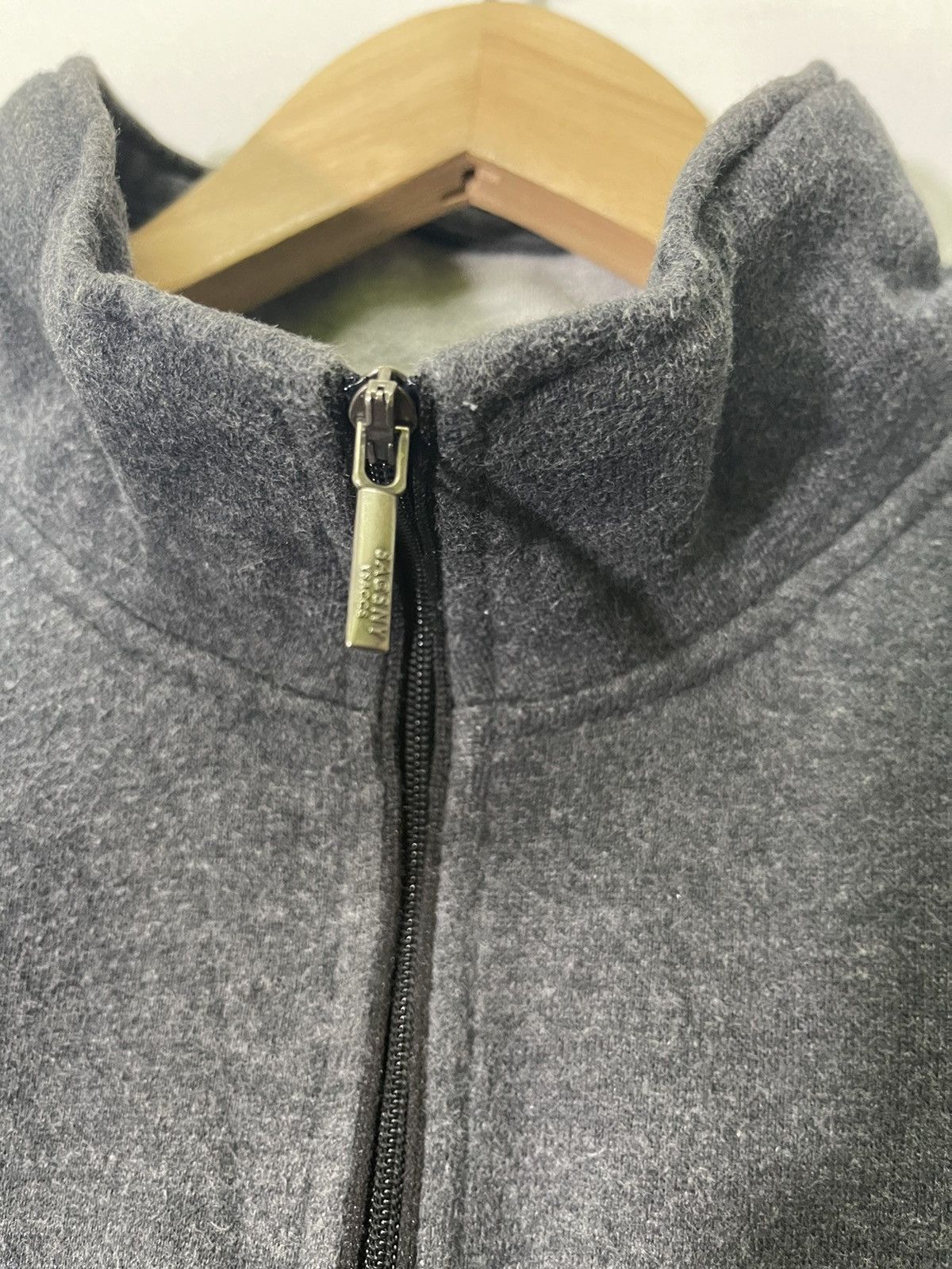 Yohji Yamamoto VINTAGE SACSNY Y’SACCS X YOHJI YAMAMOTO HALF ZIPPER JACKET Size US M / EU 48-50 / 2 - 6 Thumbnail