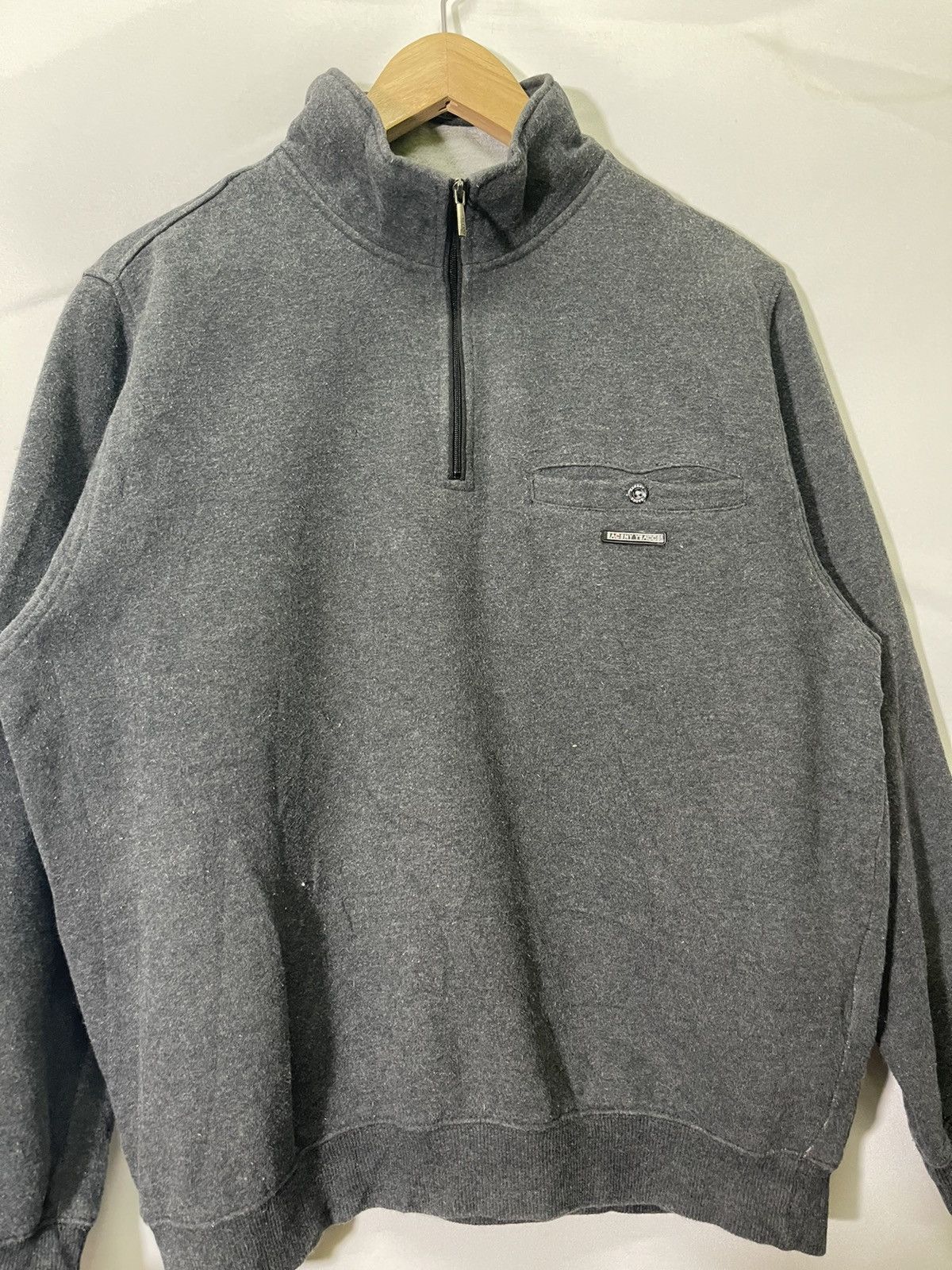 Yohji Yamamoto VINTAGE SACSNY Y’SACCS X YOHJI YAMAMOTO HALF ZIPPER JACKET Size US M / EU 48-50 / 2 - 3 Thumbnail