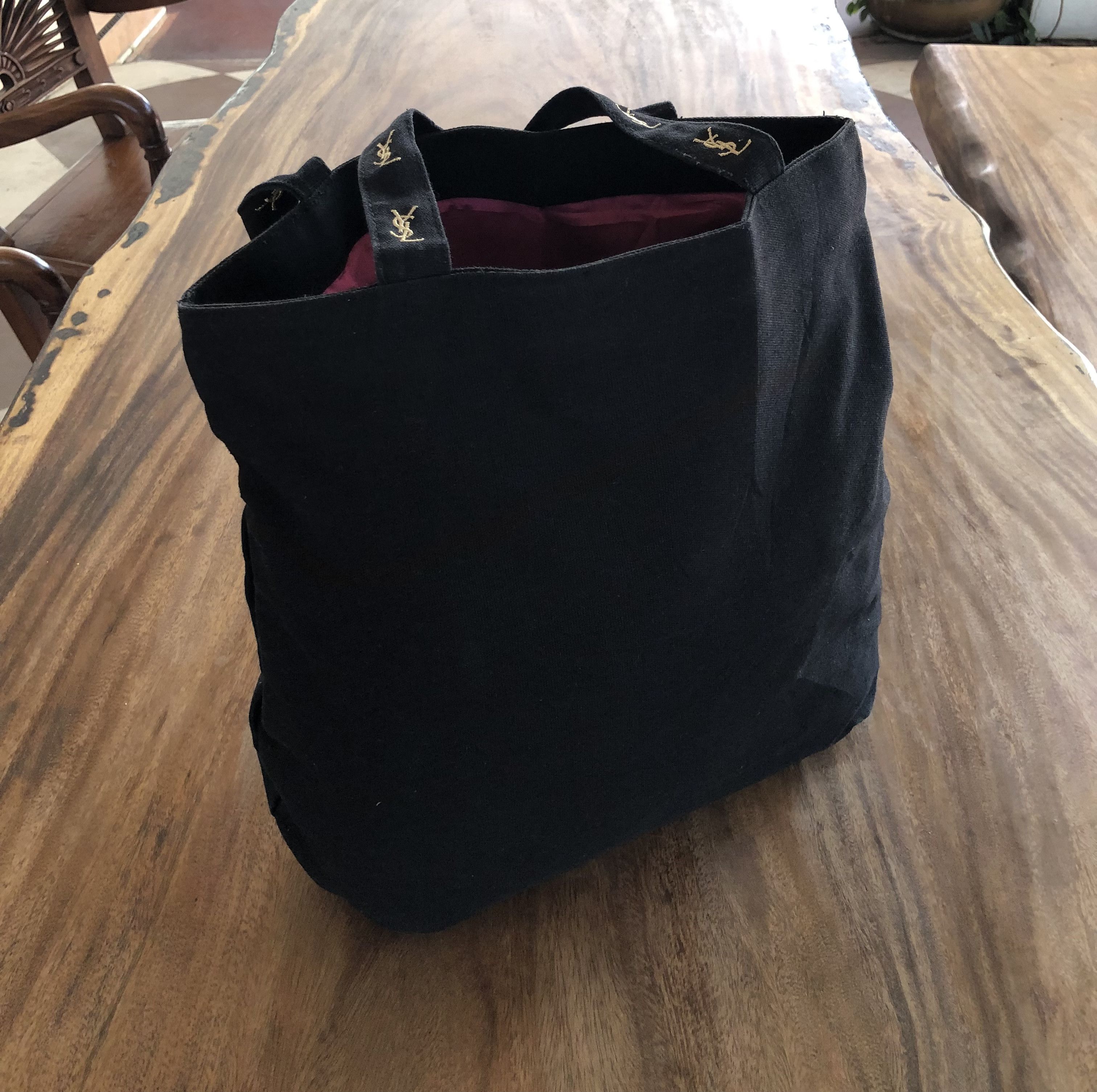 Yves Saint Laurent BLACK GOLD YSL PARFUMS TOTE BAG Size ONE SIZE - 4 Thumbnail