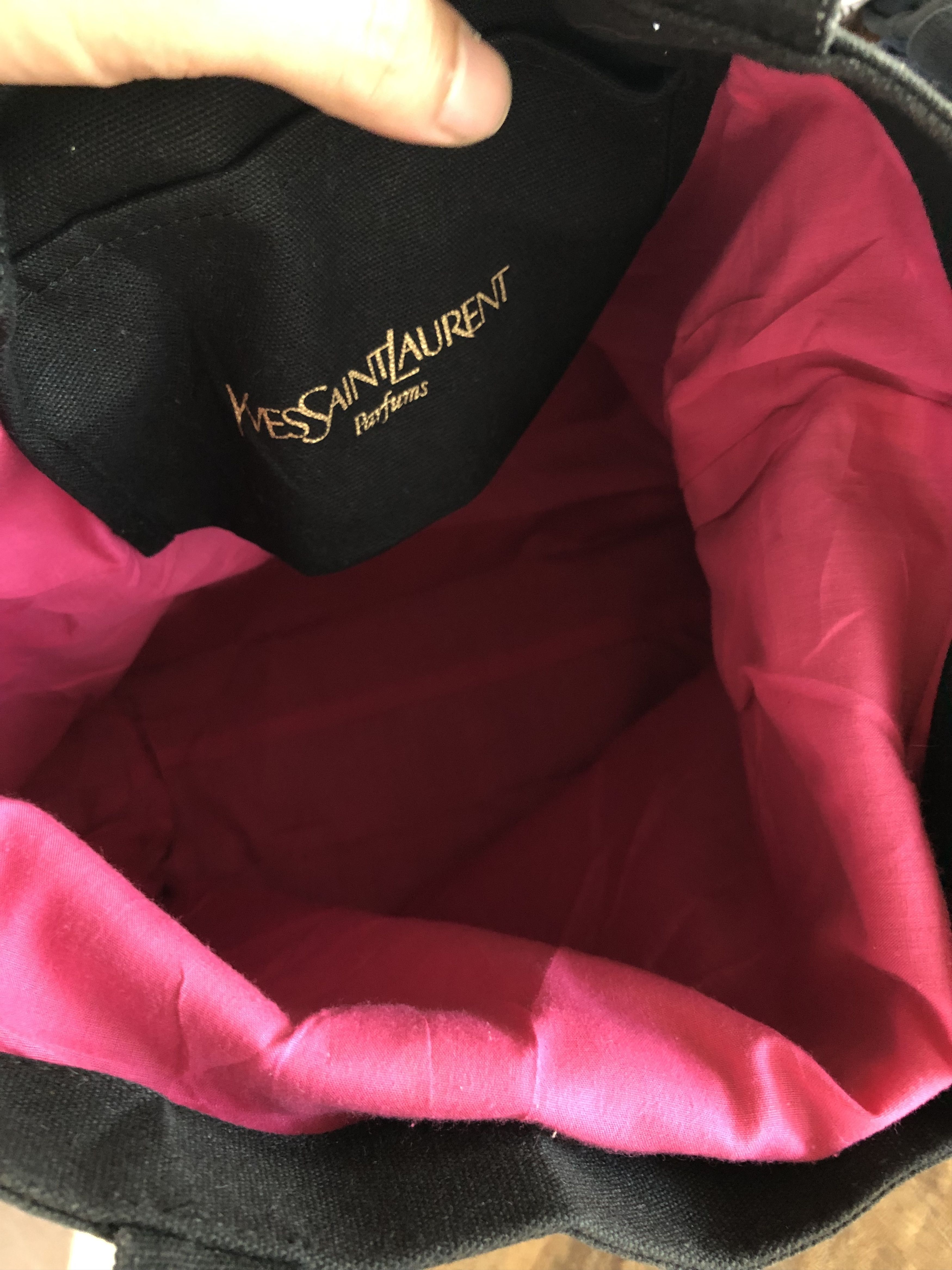 Yves Saint Laurent BLACK GOLD YSL PARFUMS TOTE BAG Size ONE SIZE - 5 Thumbnail