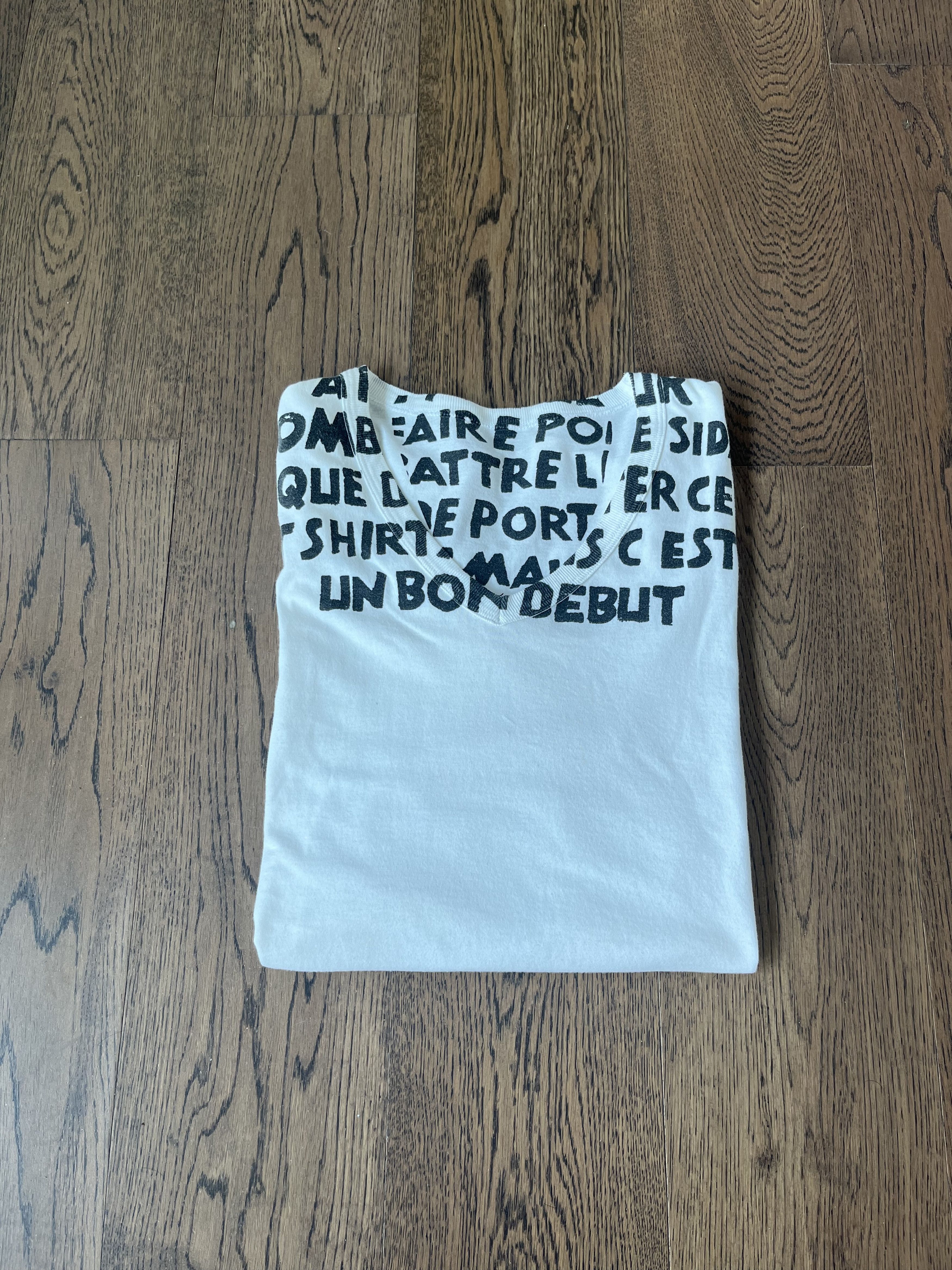 Maison Margiela Early Martin Martin Margiela FRENCH Version Aids T Shirt M Size US M / EU 48-50 / 2 - 3 Thumbnail