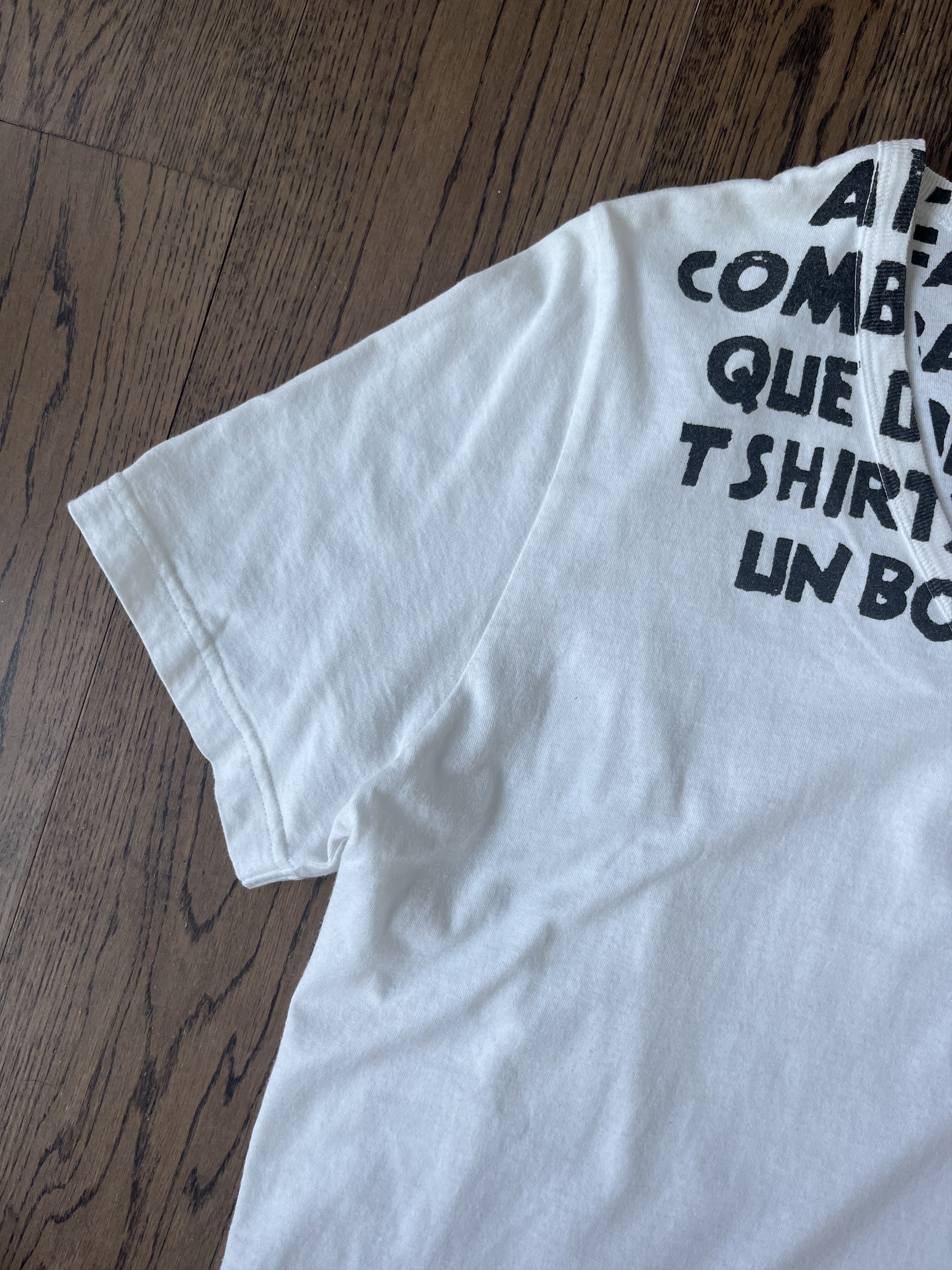 Maison Margiela Early Martin Martin Margiela FRENCH Version Aids T Shirt M Size US M / EU 48-50 / 2 - 6 Thumbnail