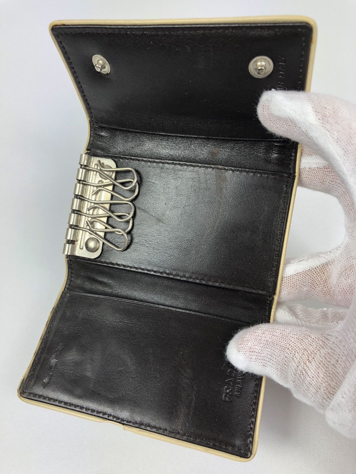 Prada Prada leather key holder Size ONE SIZE - 3 Thumbnail