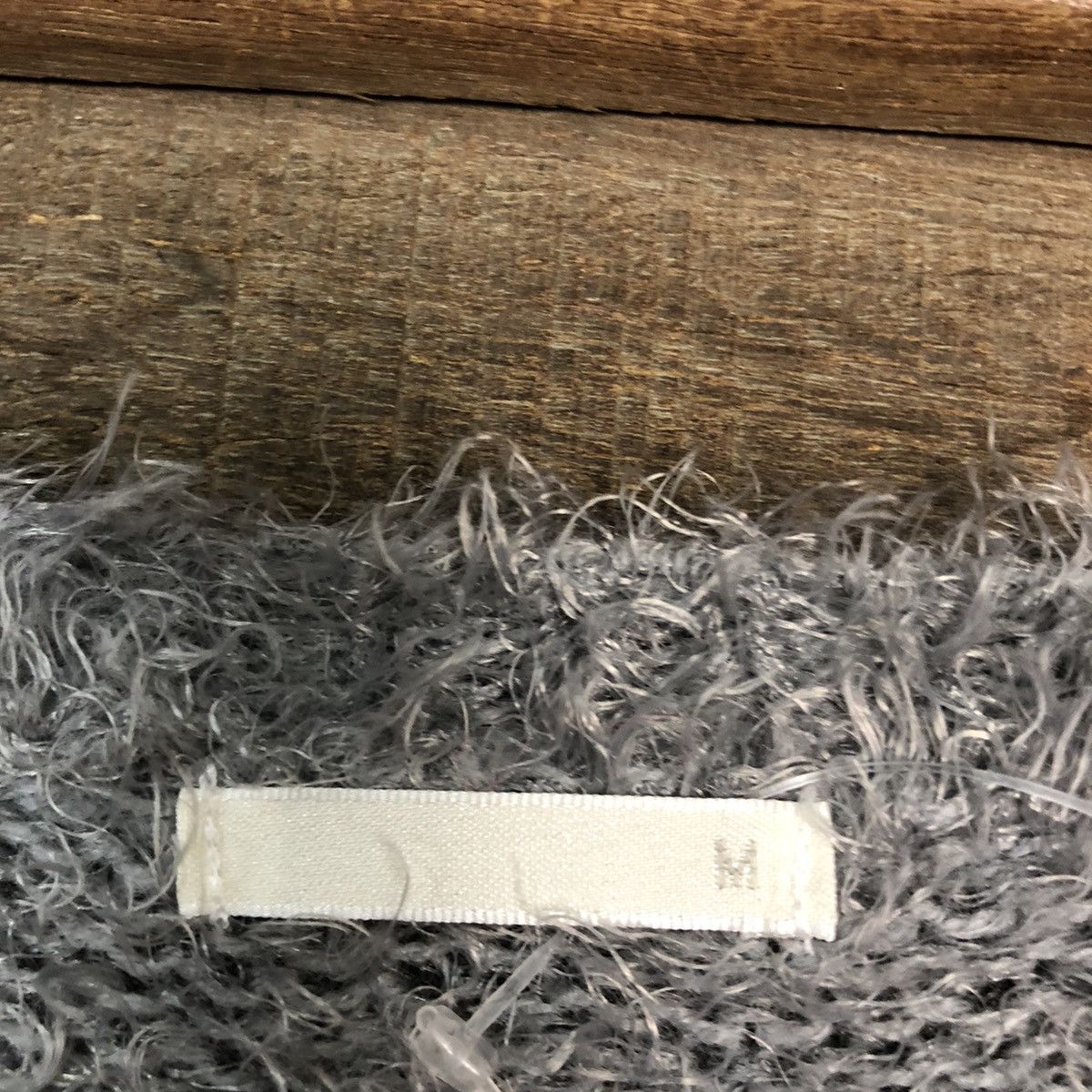 Japanese Brand DL Gu Japan Grey Mohair Soft Fur Shag Shaggy Knitwear #B627 Size M / US 6-8 / IT 42-44 - 11 Thumbnail