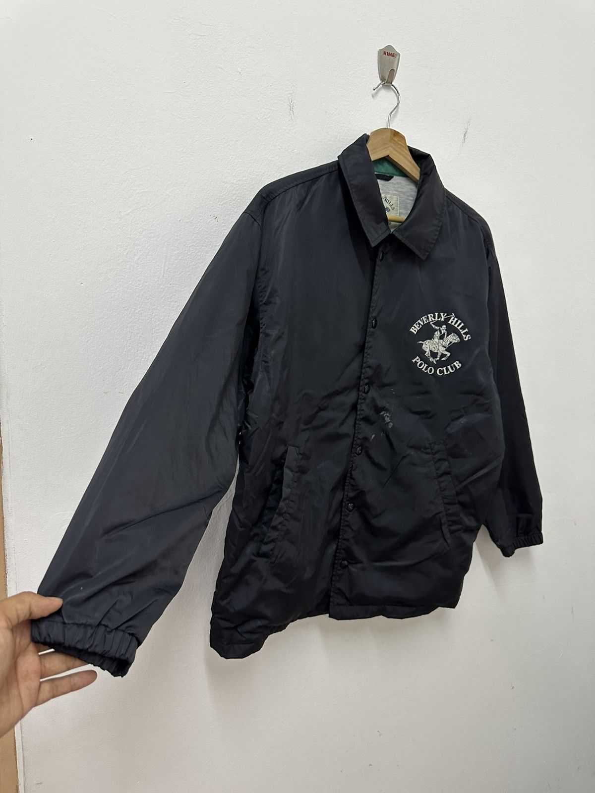 Beverly Hills Polo Club × Vintage Vintage Beverly Hills Polo Club Mini Logo Button Up Jacket Size US M / EU 48-50 / 2 - 2 Thumbnail